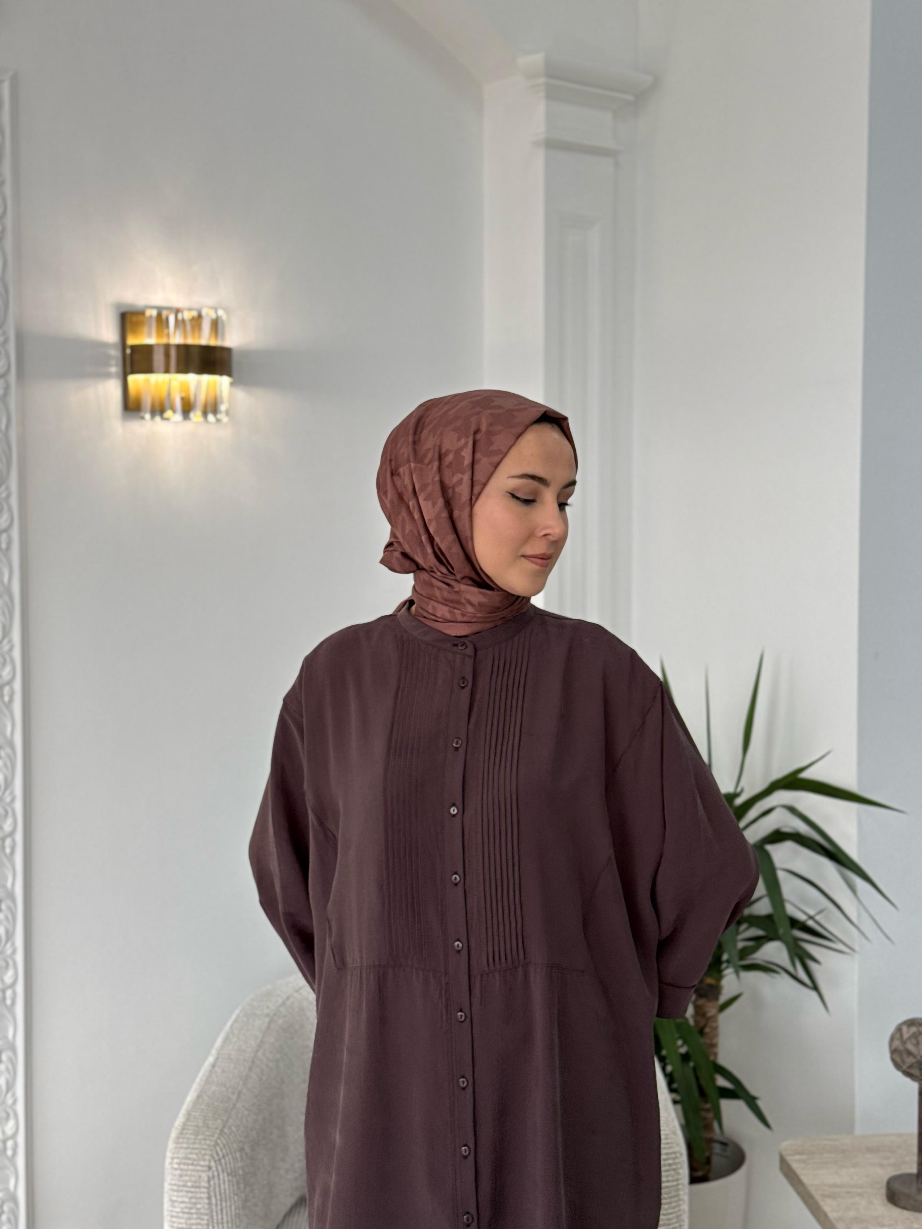 QOOQ Ruvo Gömlek Kahverengi 25ss202