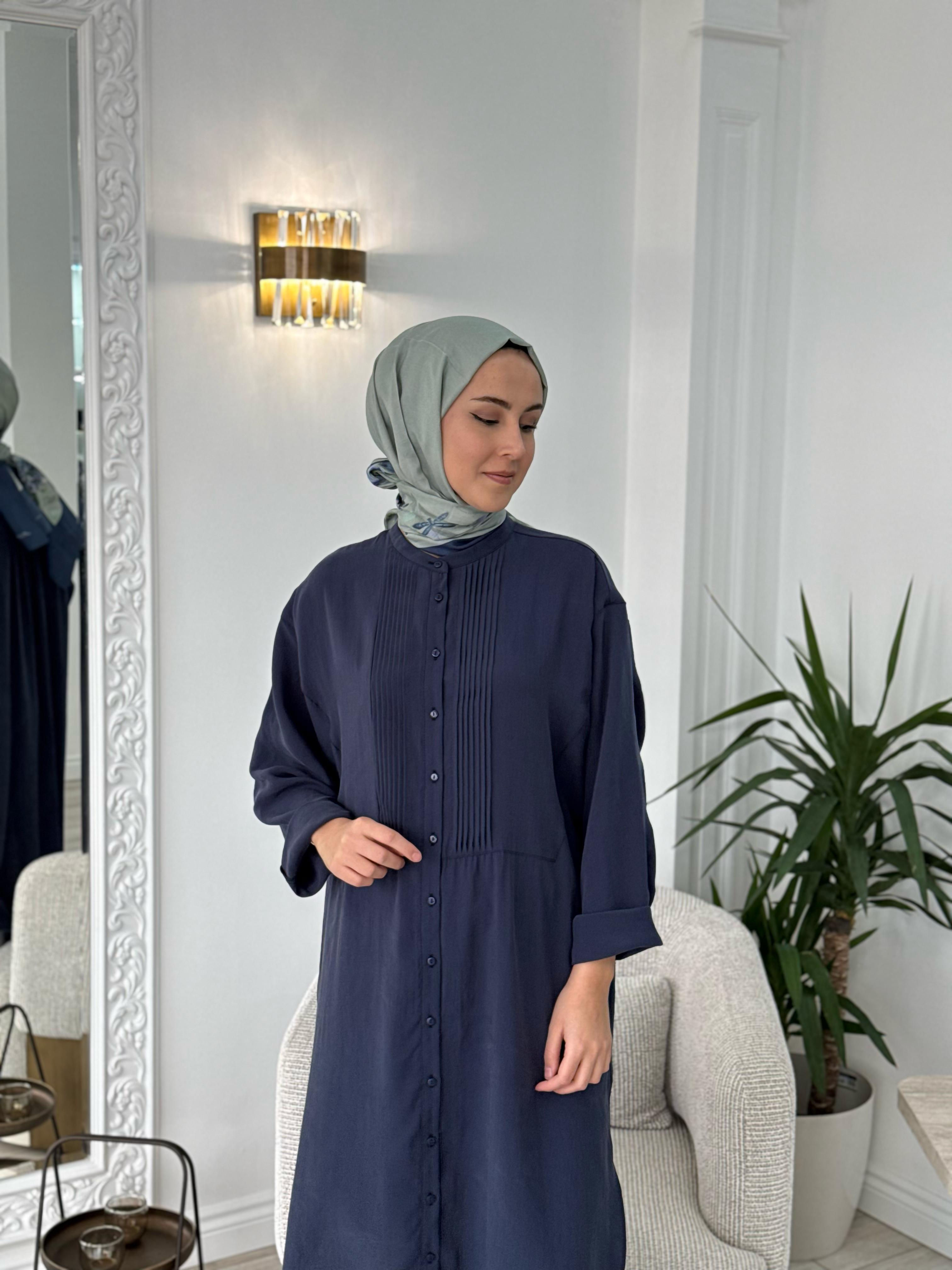 QOOQ Ruvo Gömlek Lacivert 25ss202