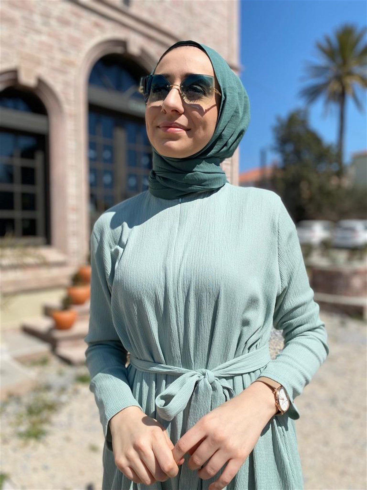 Qooq Şalvar Tulum Mint 22SS700