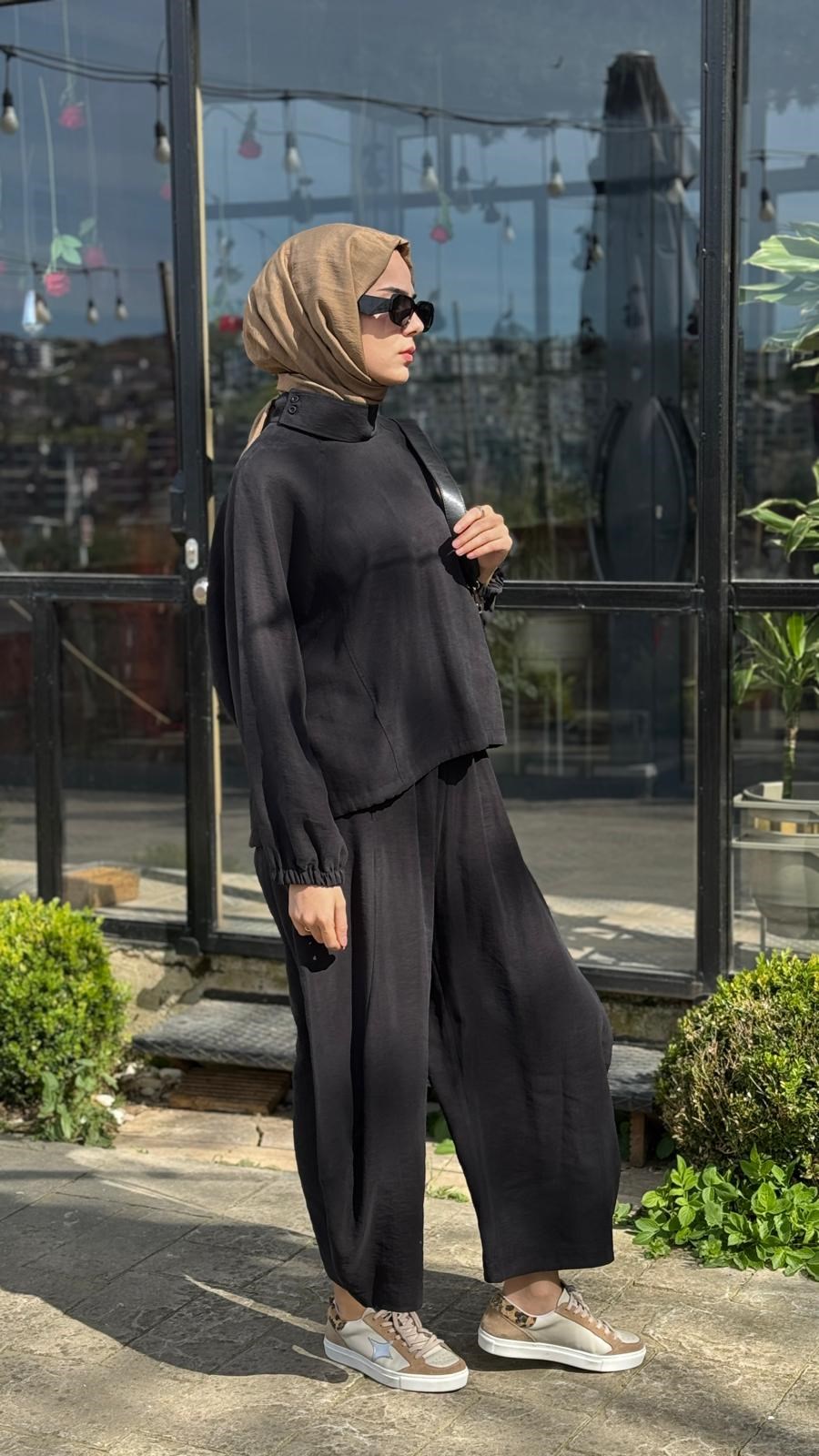 QOOQ Sasha Bluzlu Pantolon Takım 26ss205