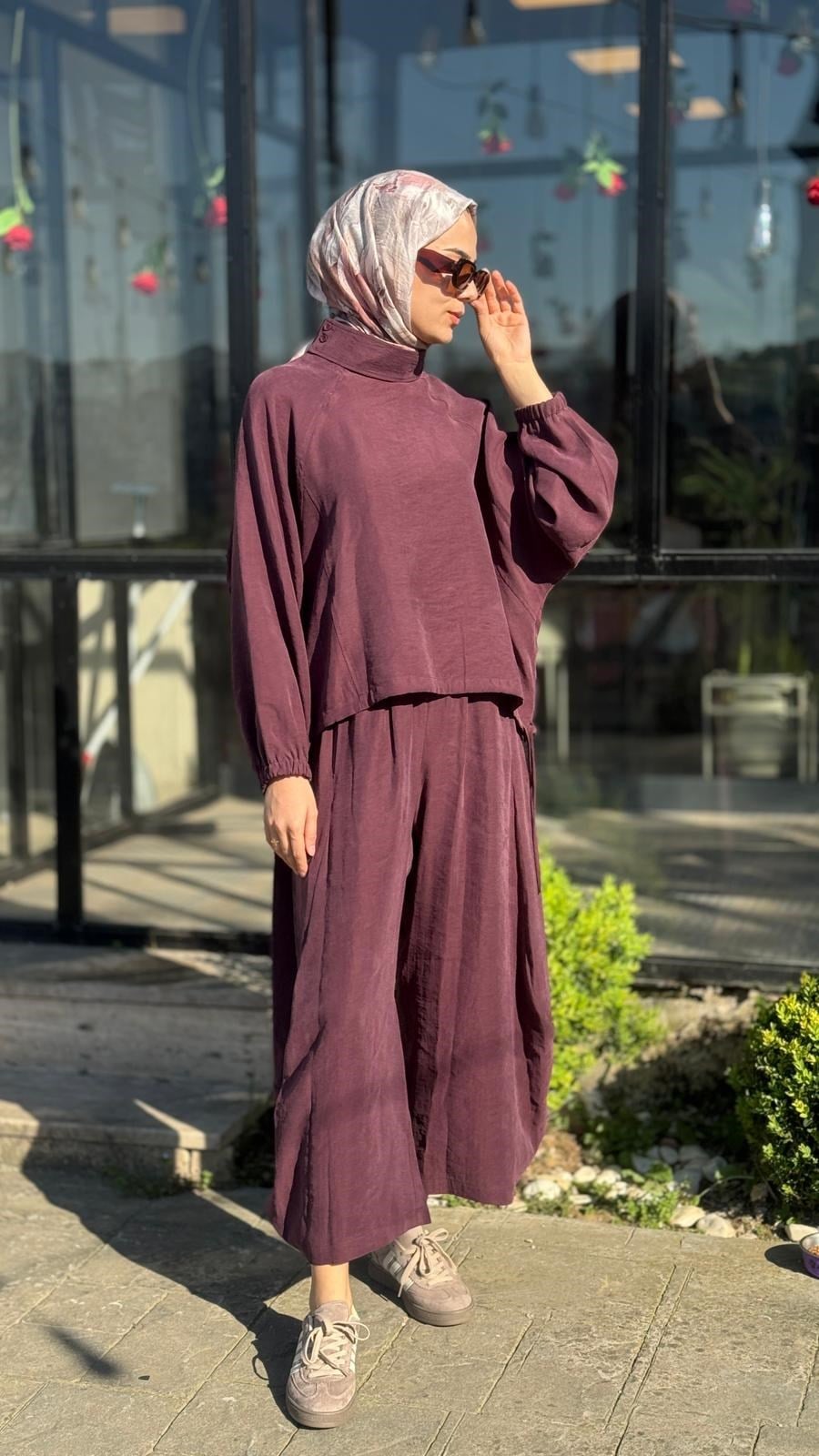 QOOQ Sasha Bluzlu Pantolon Takım 26ss205