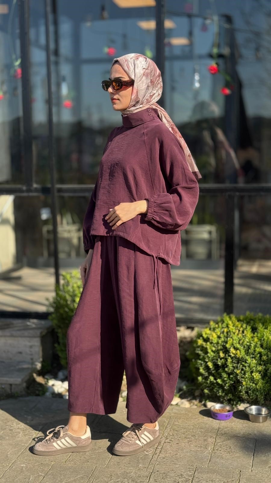 QOOQ Sasha Bluzlu Pantolon Takım 26ss205