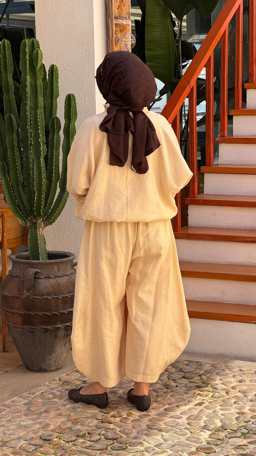 QOOQ Sasha Bluzlu Pantolon Takım 26ss205