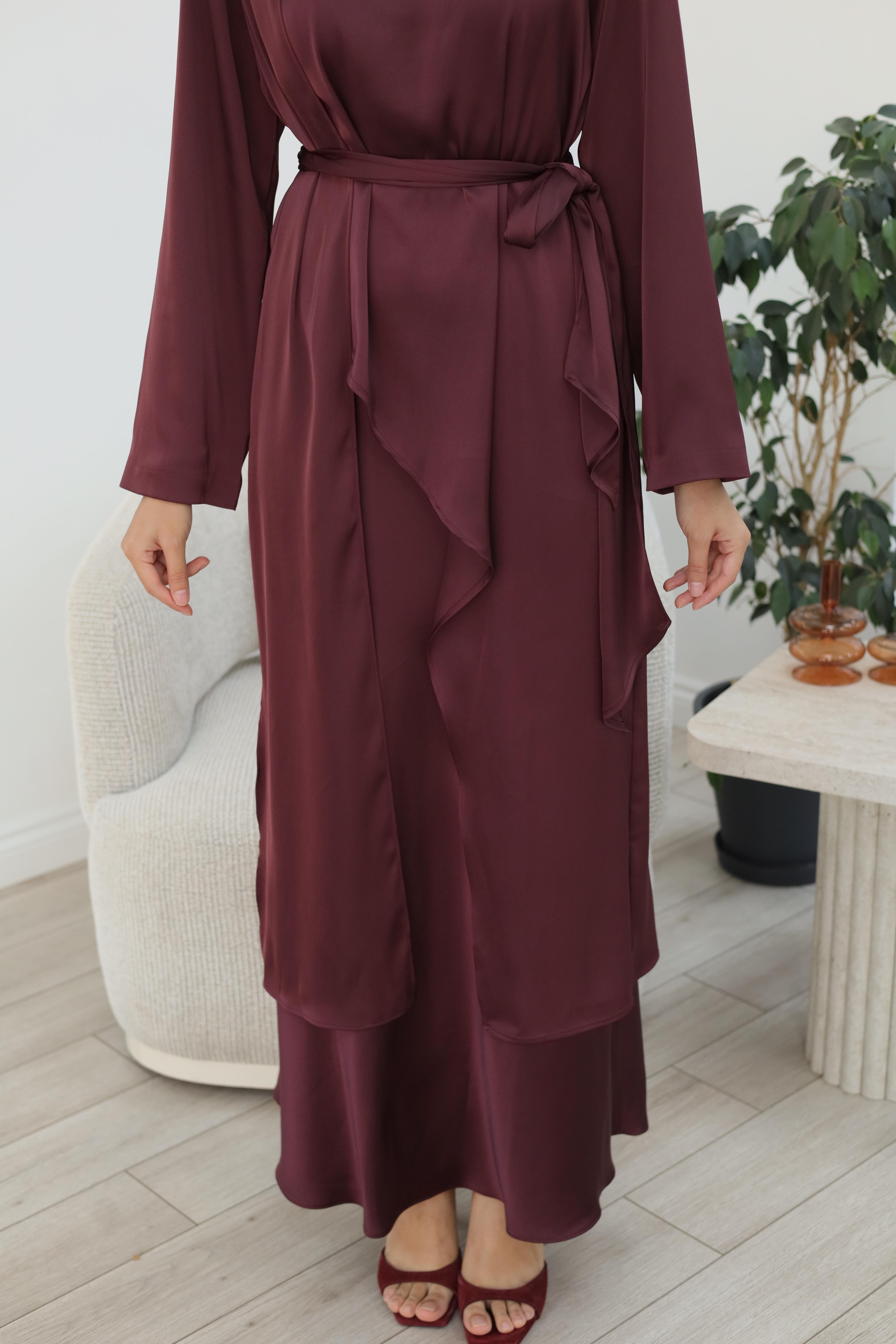 QOOQ Saten Takım 26fw201