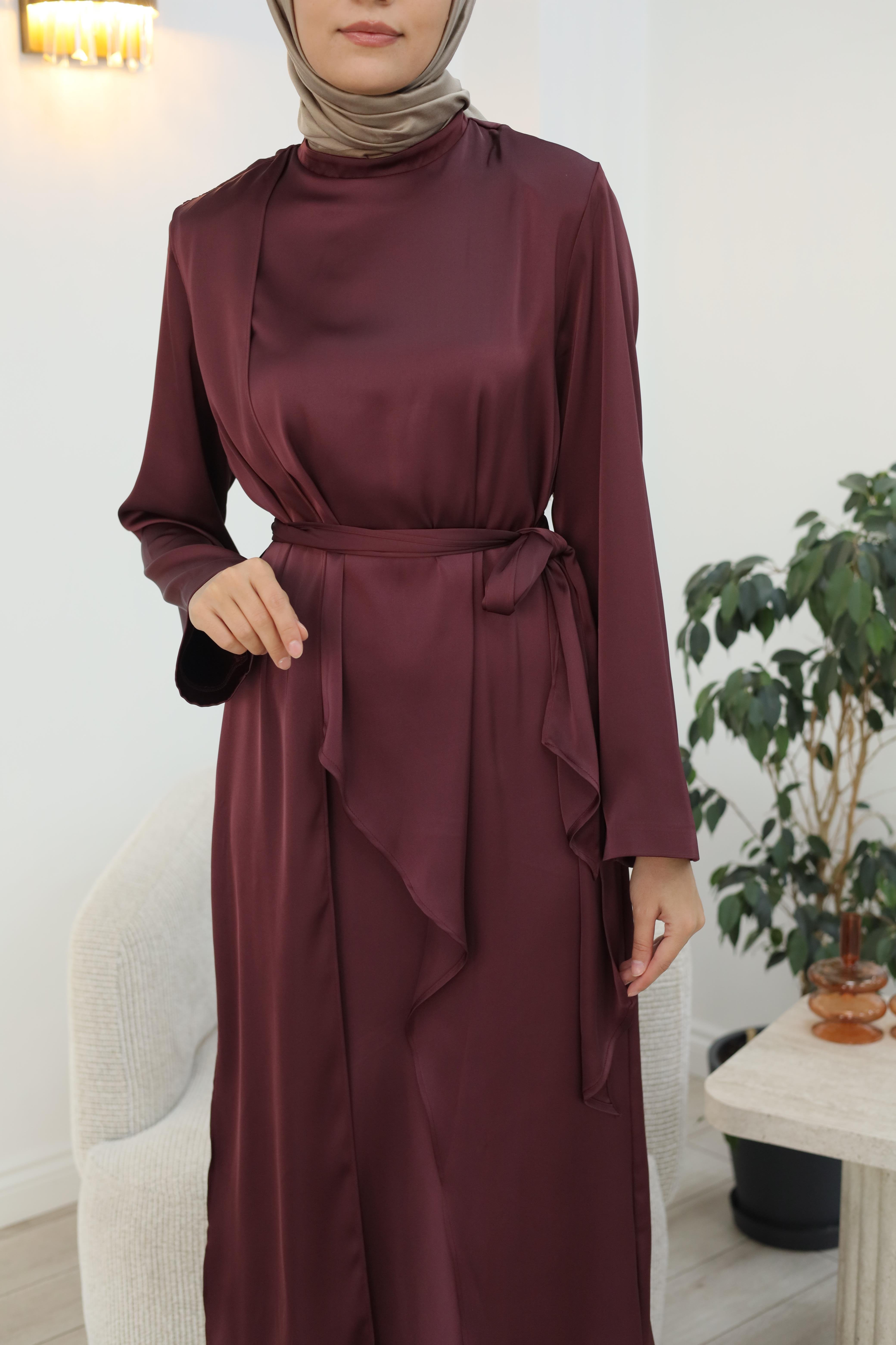 QOOQ Saten Takım 26fw201