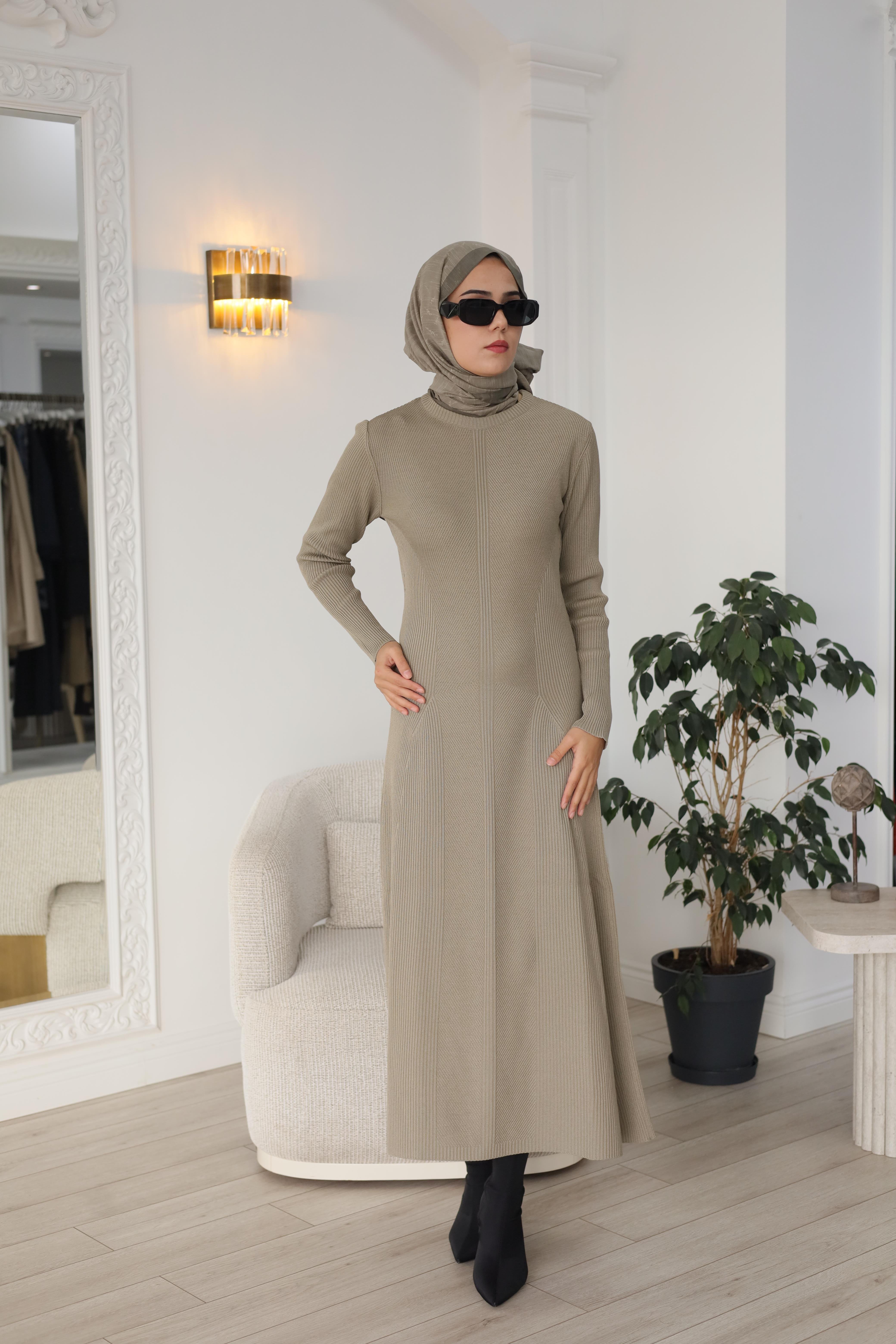 QOOQ Triko Elbise 26fw403