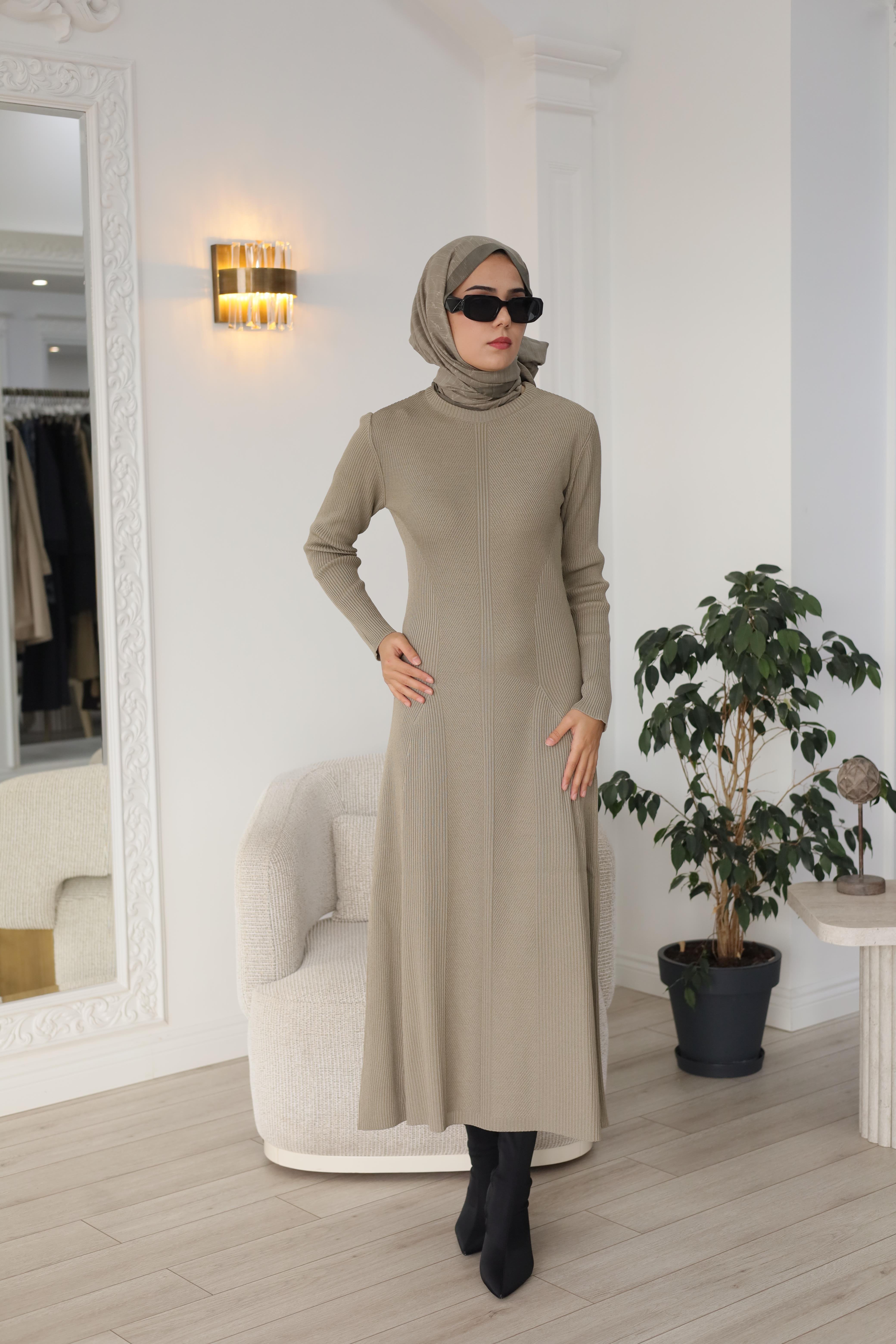 QOOQ Triko Elbise 26fw403