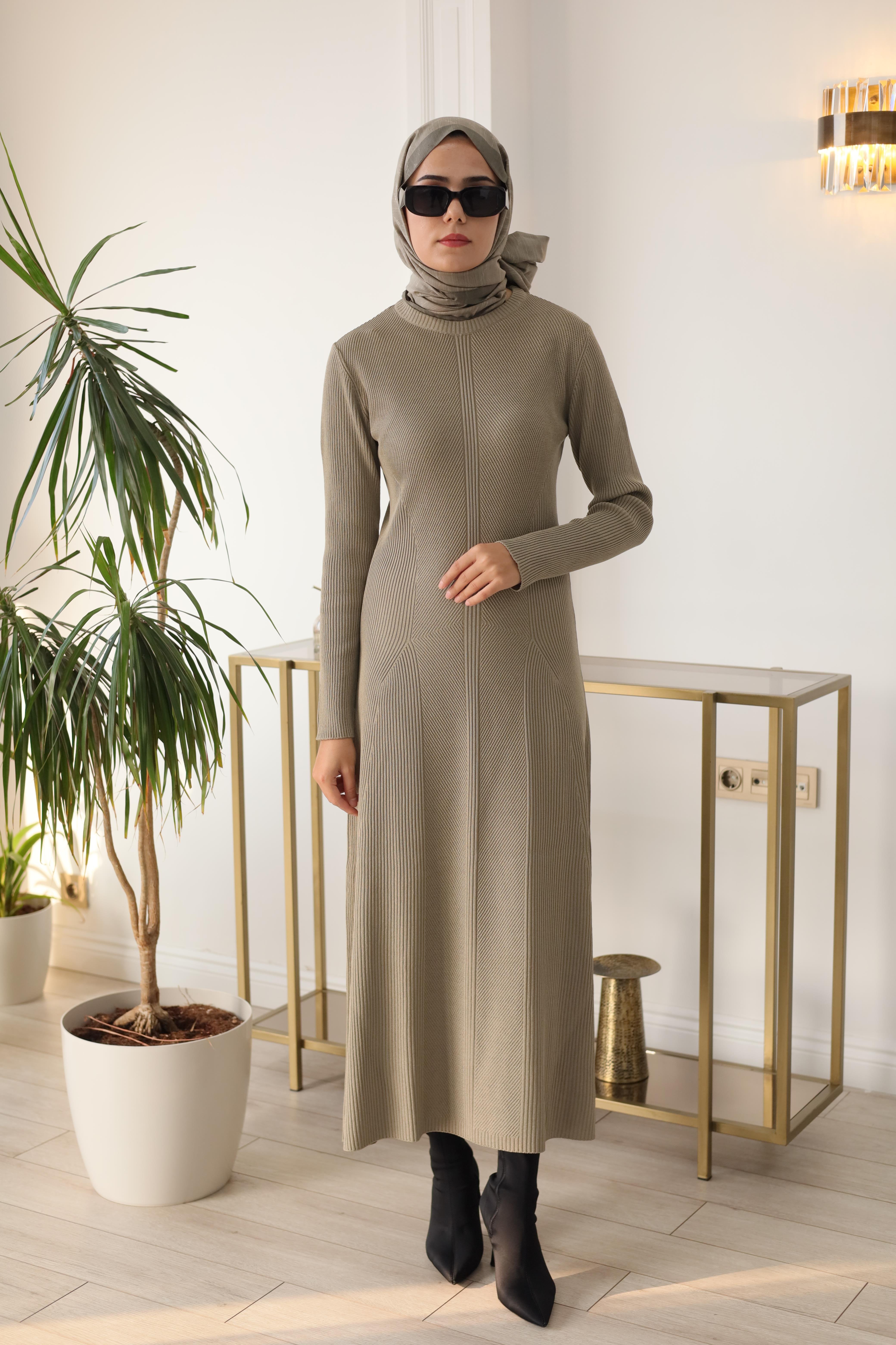 QOOQ Triko Elbise 26fw403