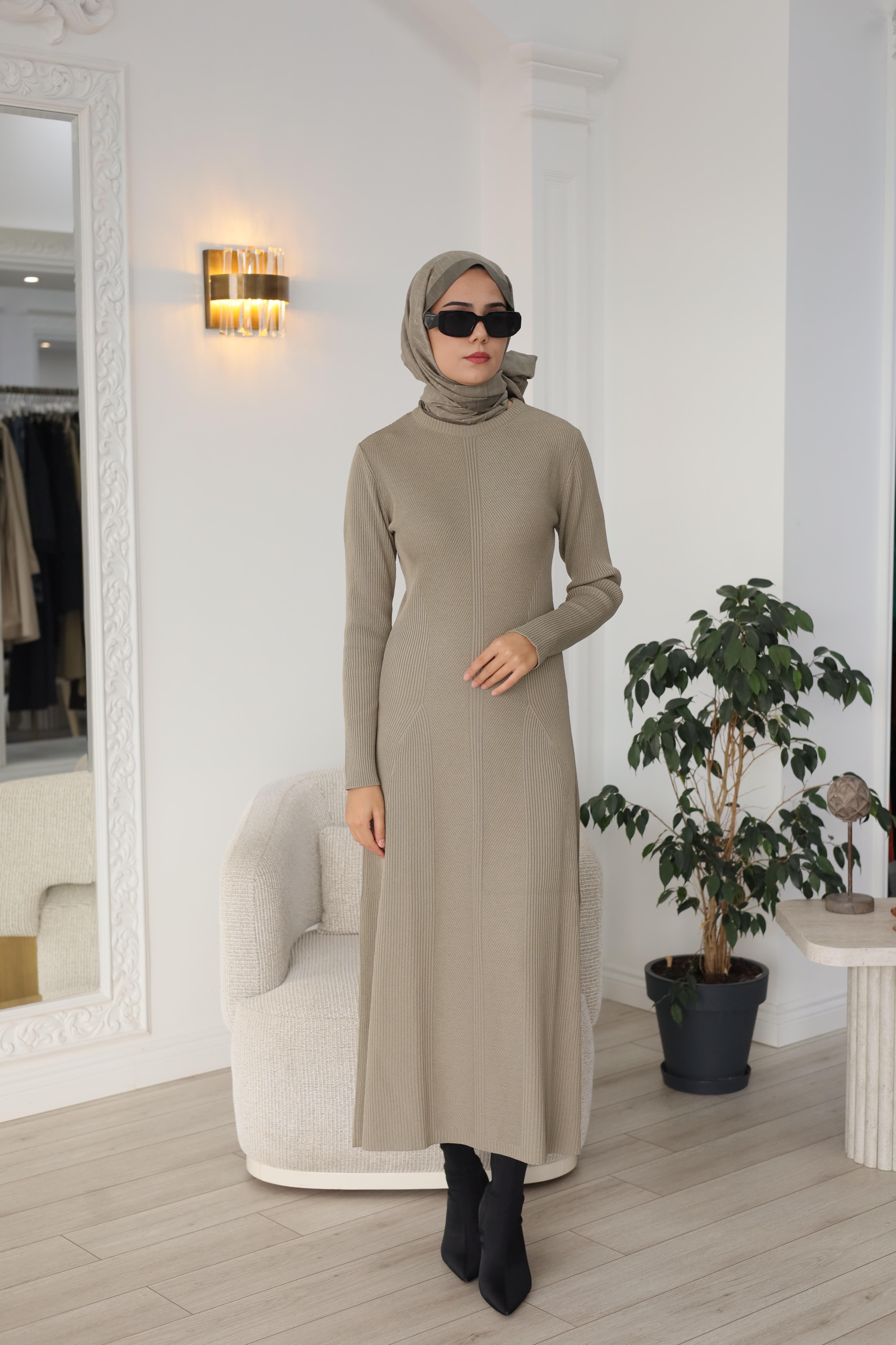 QOOQ Triko Elbise 26fw403