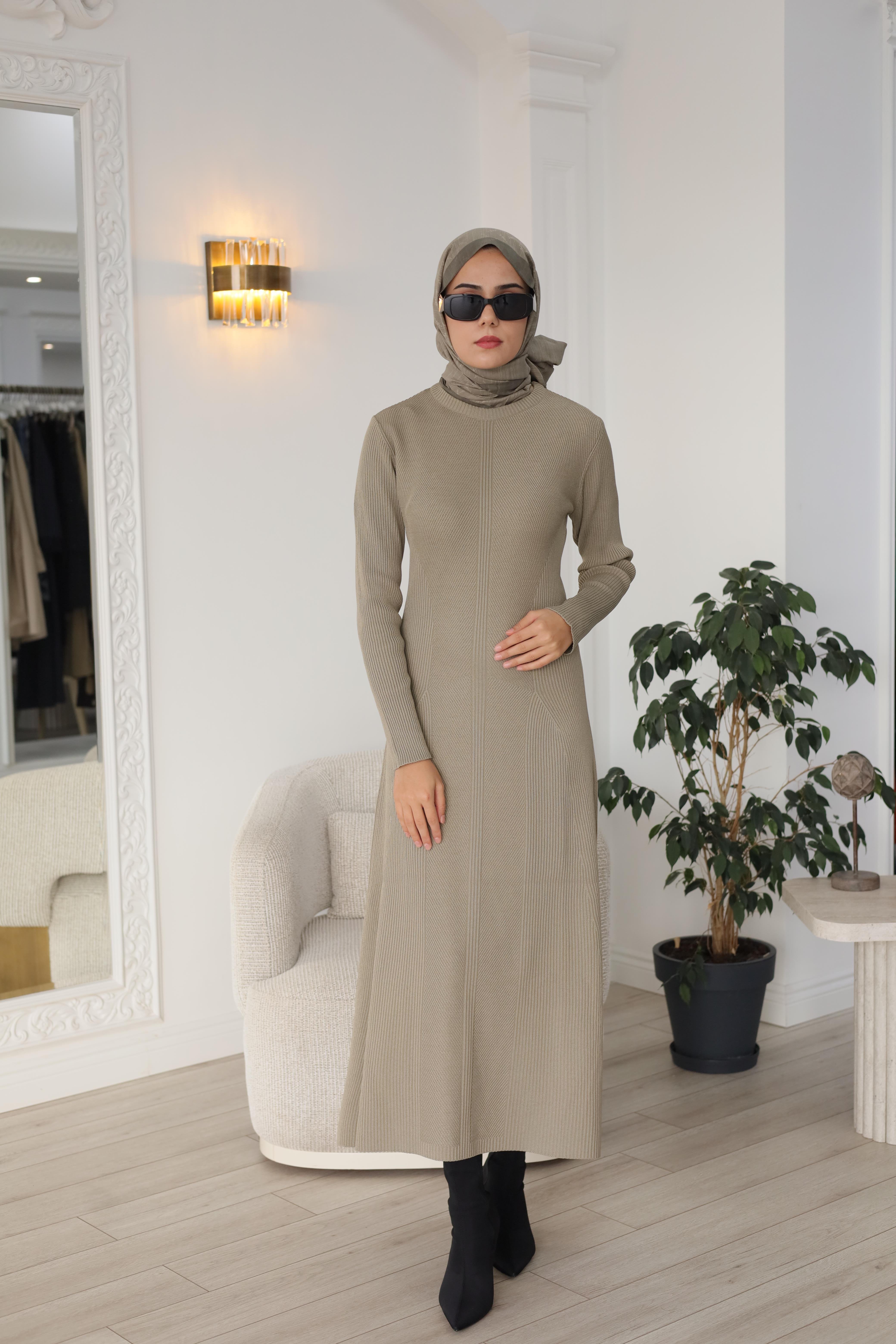 QOOQ Triko Elbise 26fw403