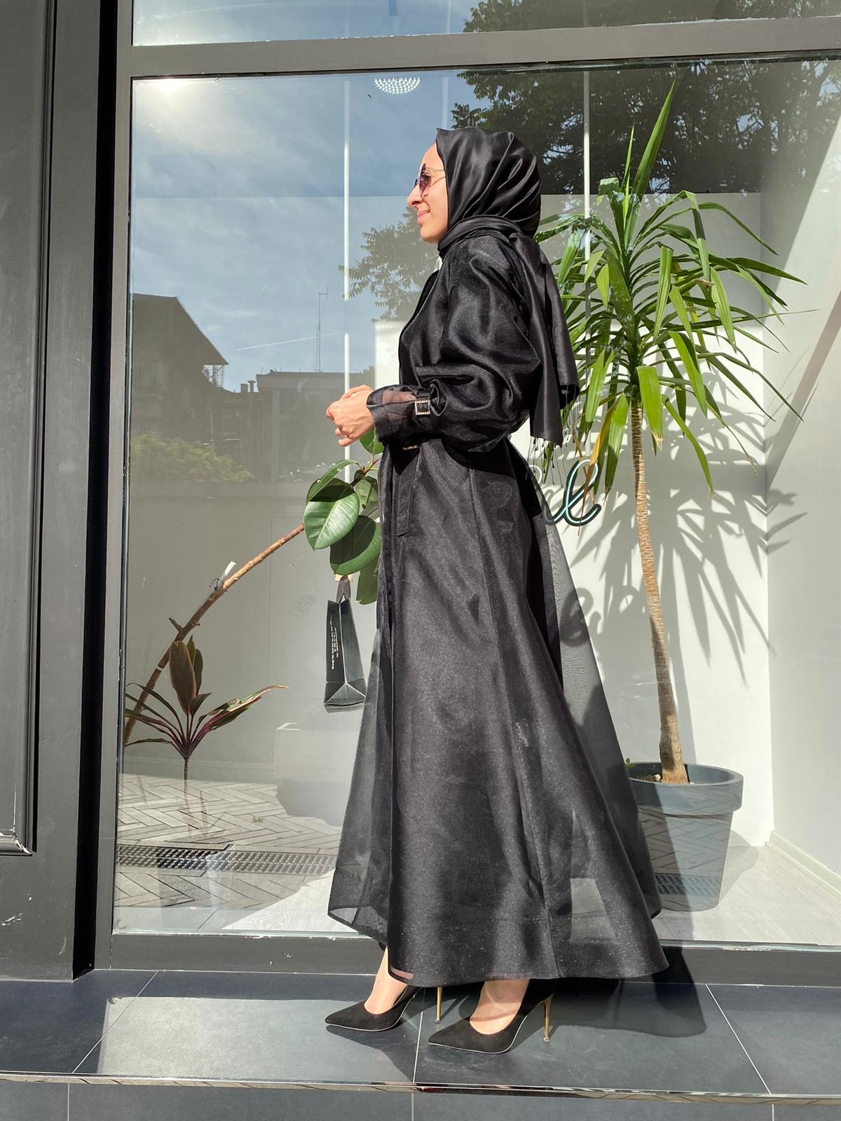 Senna Bistro Siyah Trench 4002S23