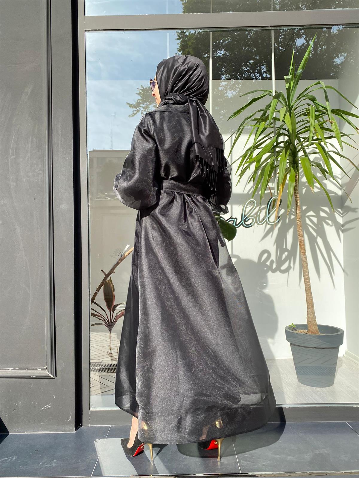 Senna Bistro Siyah Trench 4002S23