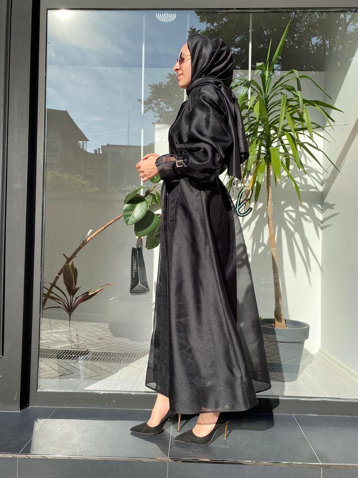 Senna Bistro Siyah Trench 4002S23