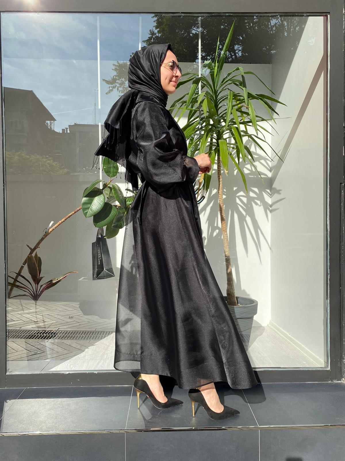 Senna Bistro Siyah Trench 4002S23