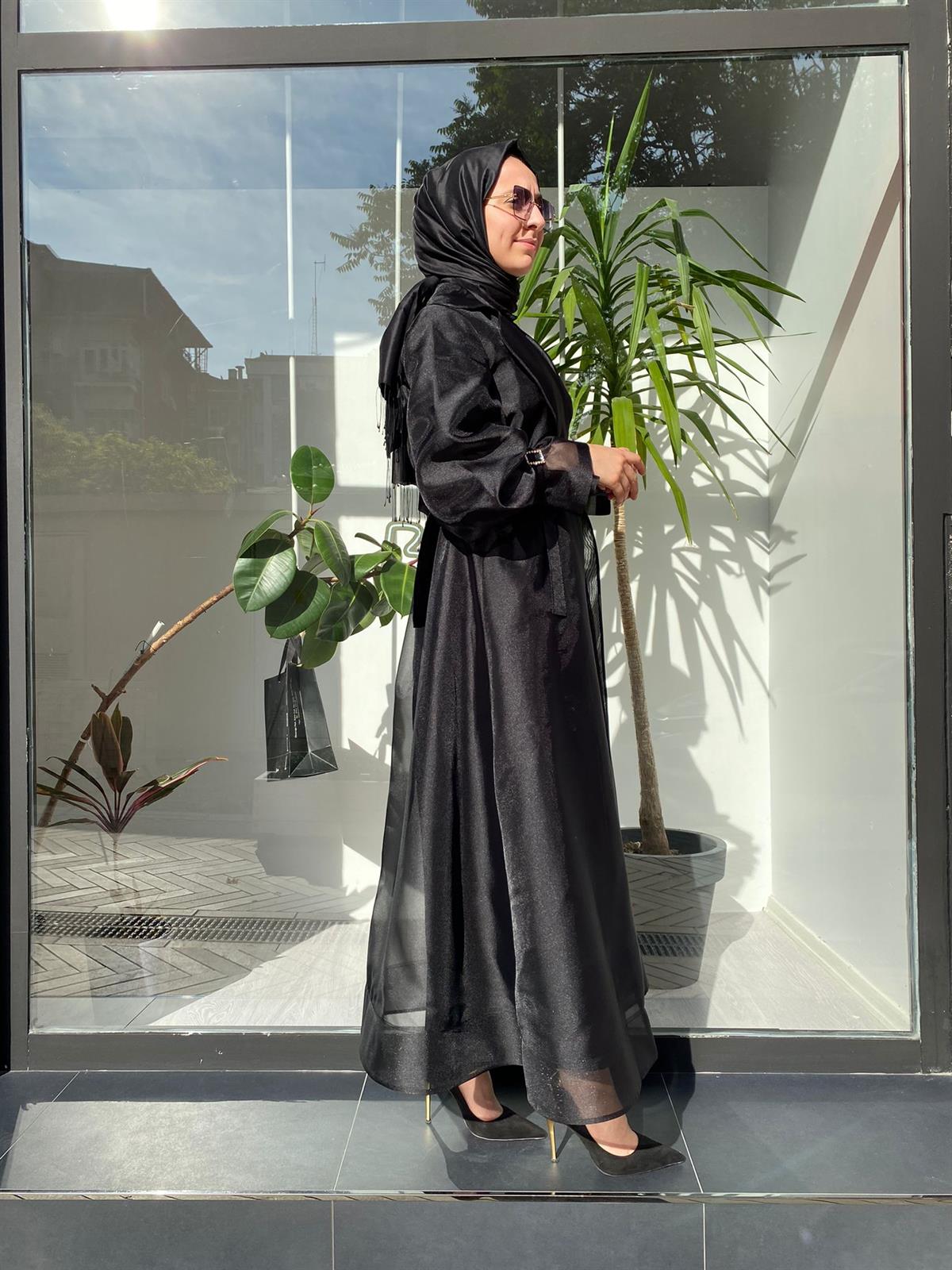 Senna Bistro Siyah Trench 4002S23