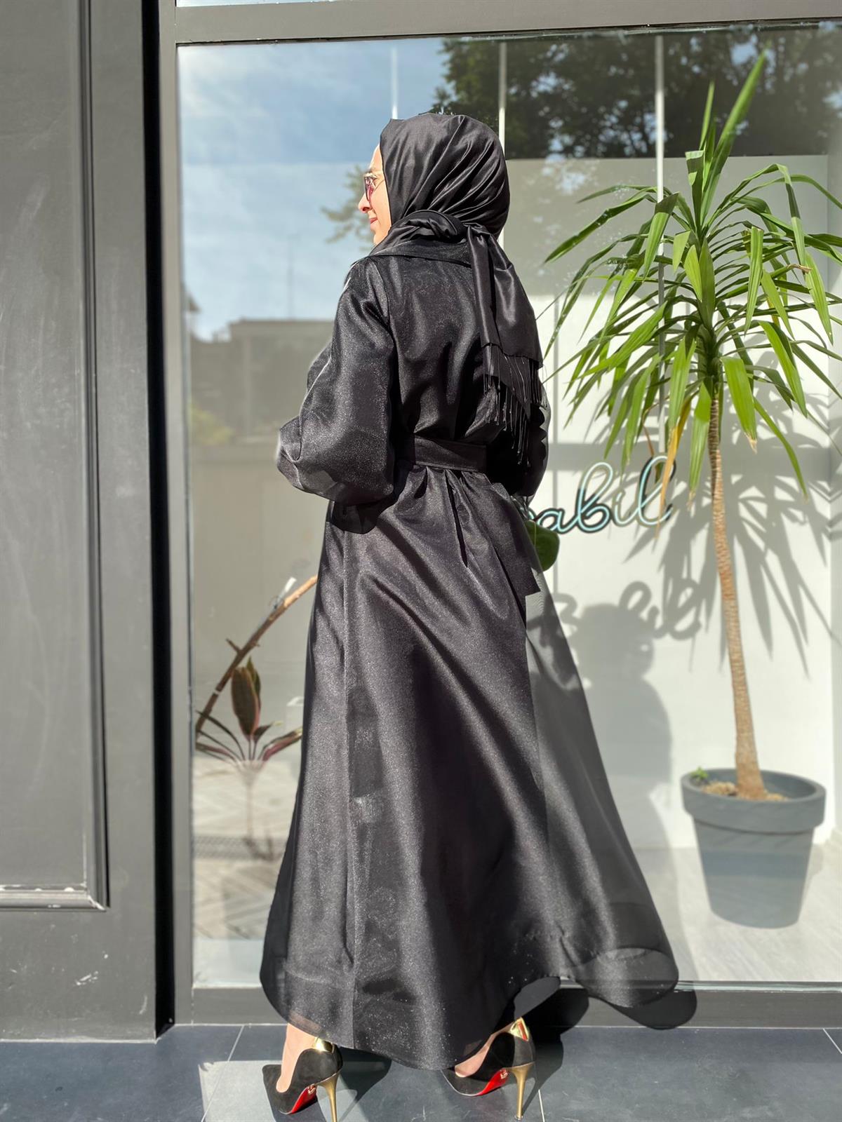 Senna Bistro Siyah Trench 4002S23