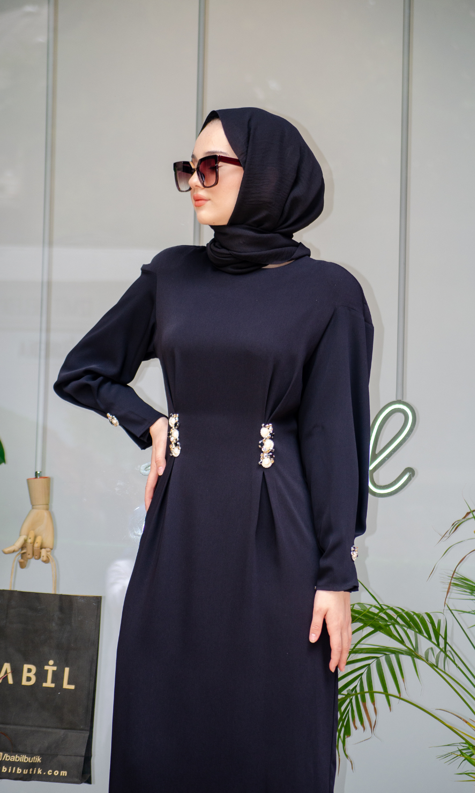 Senna Bregee Dress Siyah sd242042030029