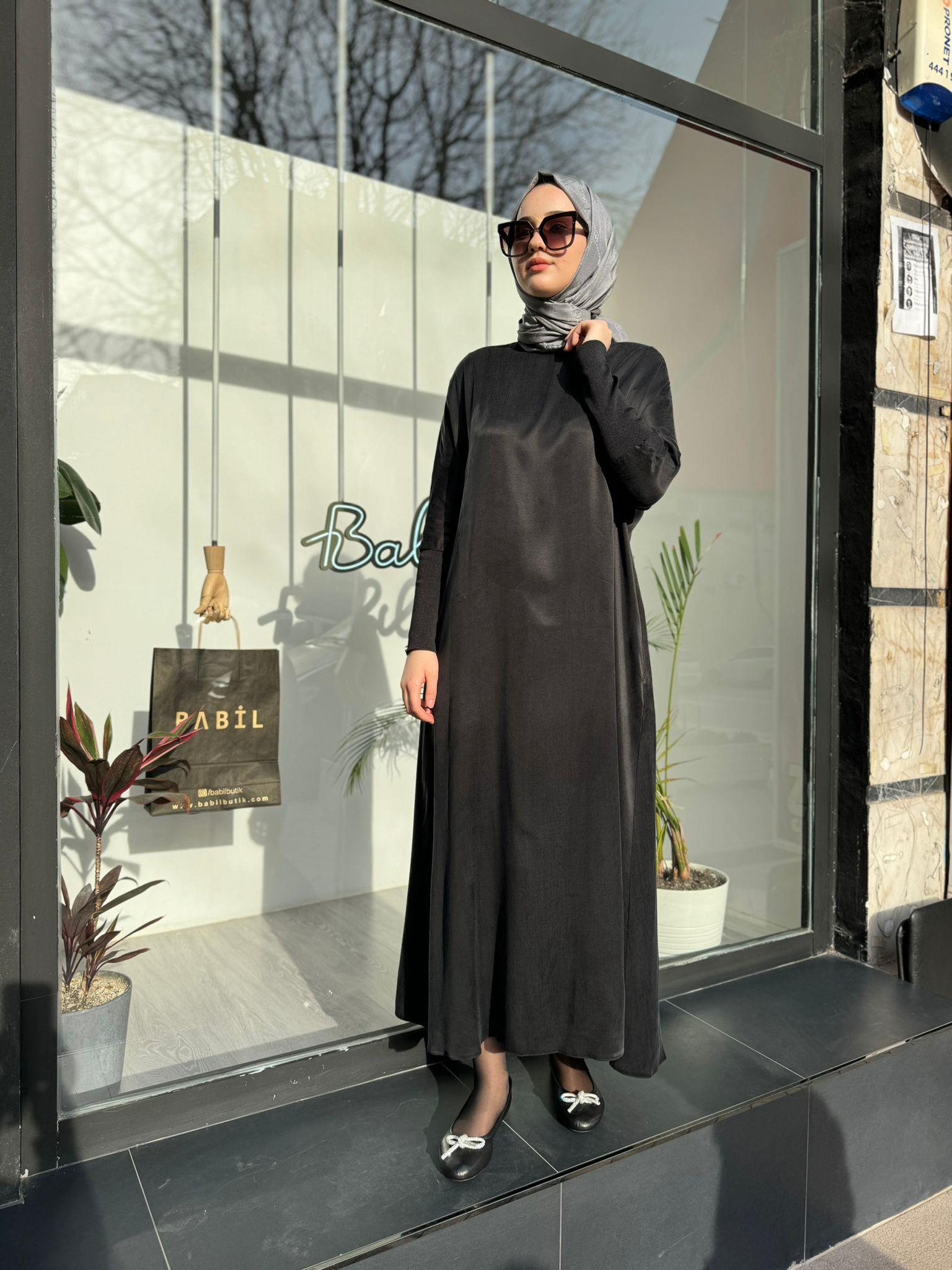 Senna Kardelia Dress Siyah sd241041030074