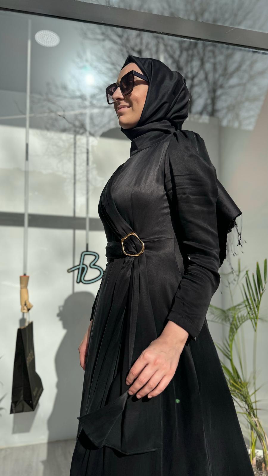 Senna Kendra Dress Siyah SD241041030041
