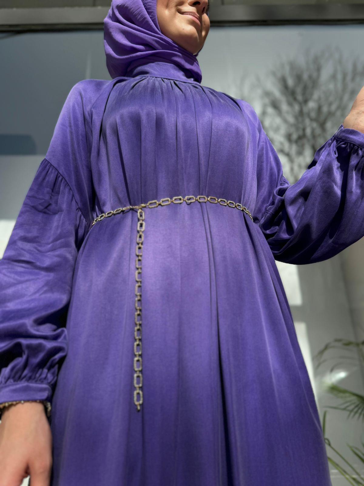 Senna Minka Dress Mor sd241041030043