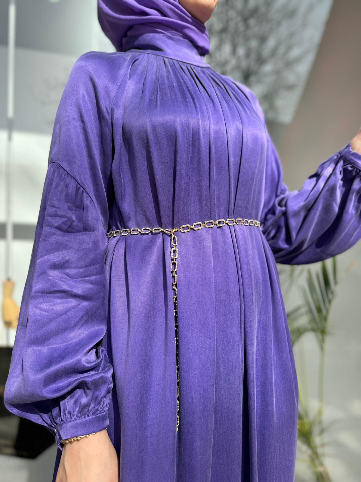 Senna Minka Dress Mor sd241041030043