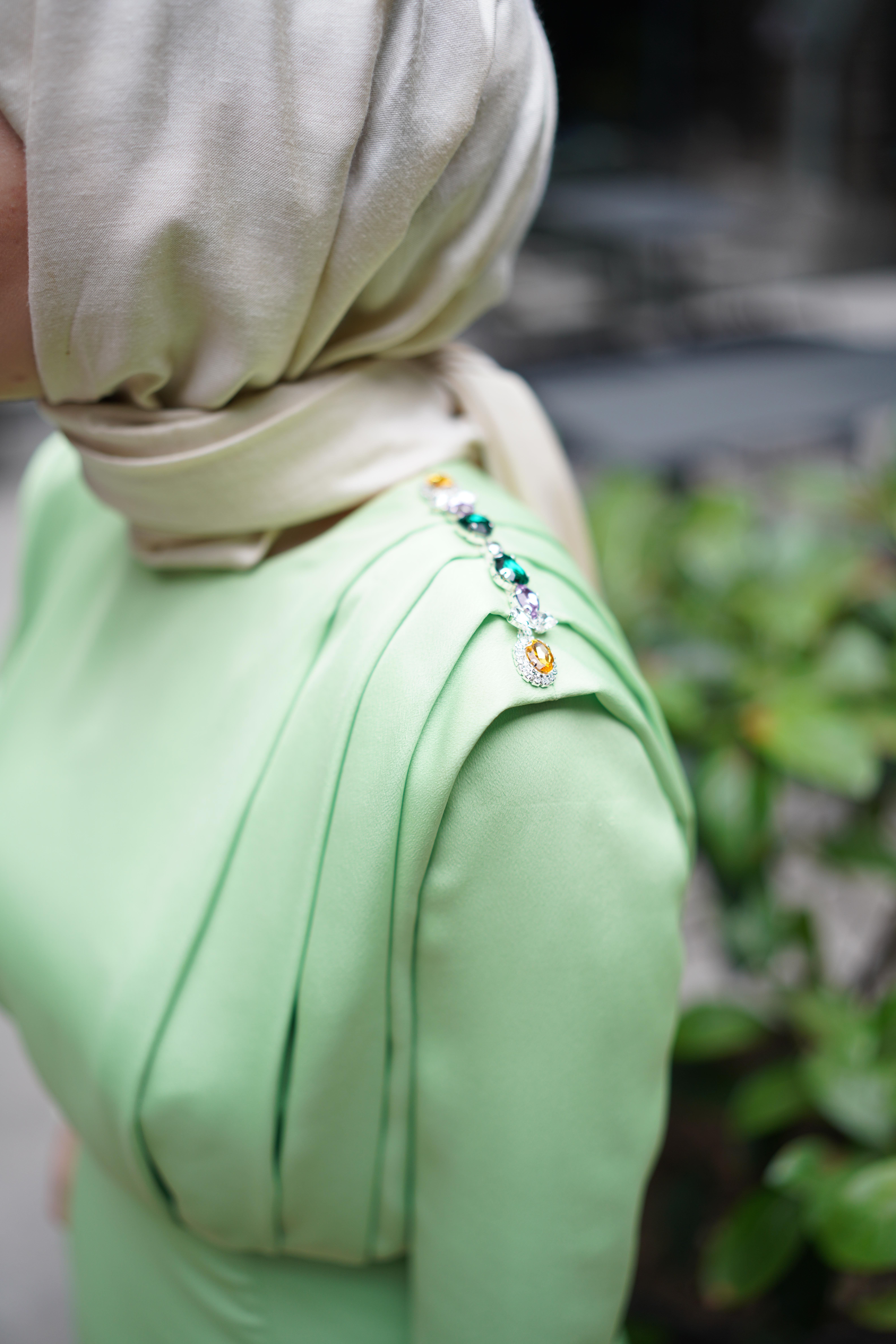 Senna Ravine Dress Fıstık Yeşili sd242042030007