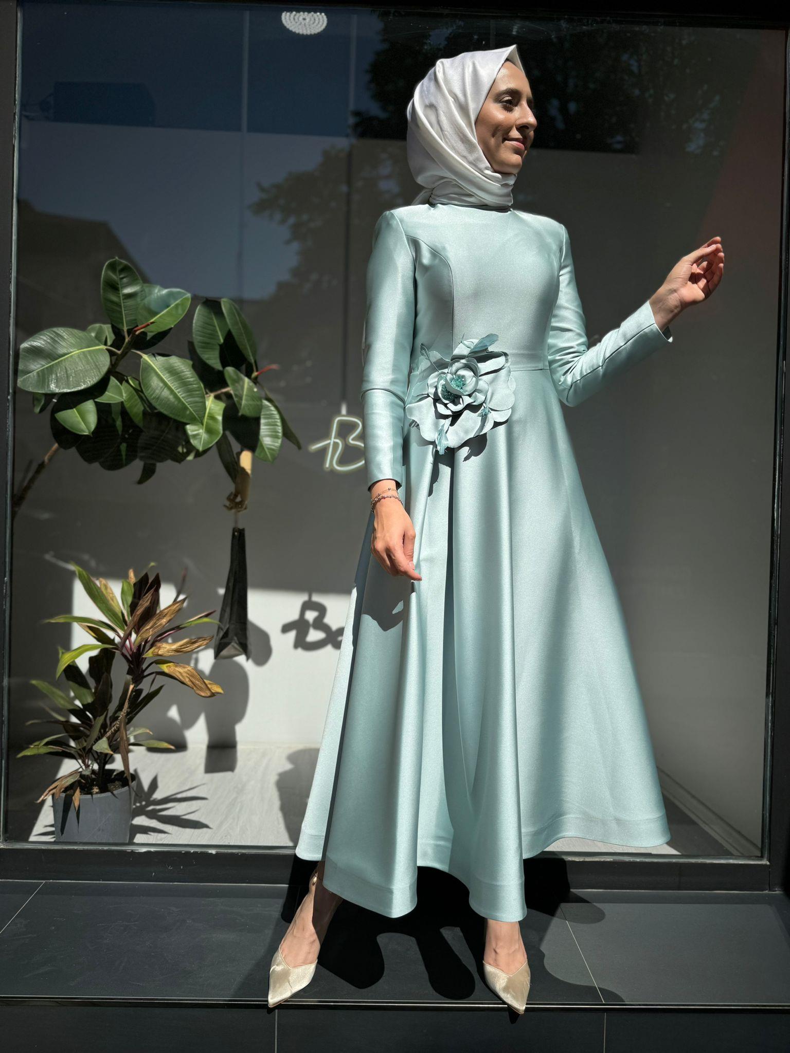 Senna Rosebud Dress Mint sd242042030001