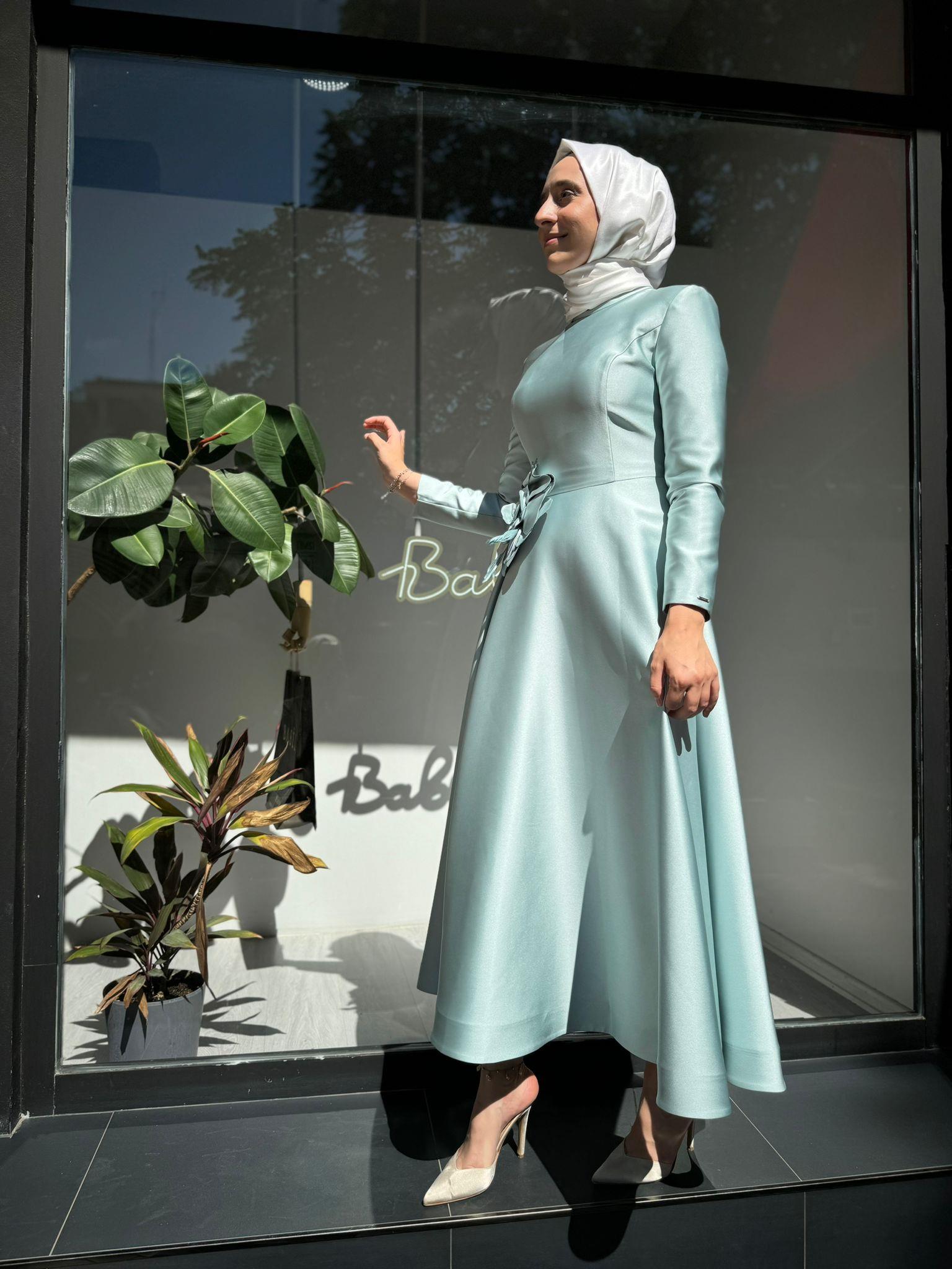 Senna Rosebud Dress Mint sd242042030001