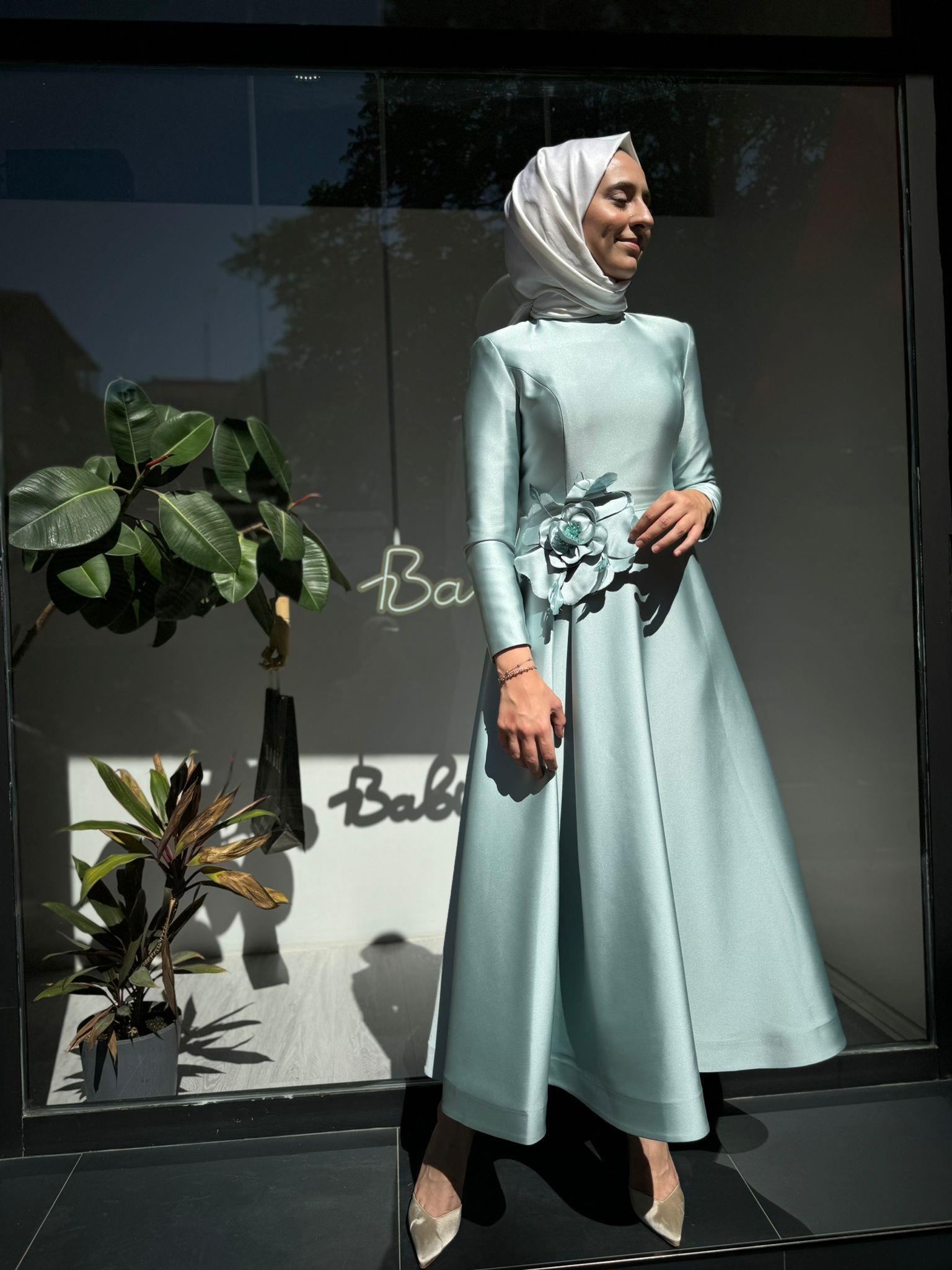 Senna Rosebud Dress Mint sd242042030001