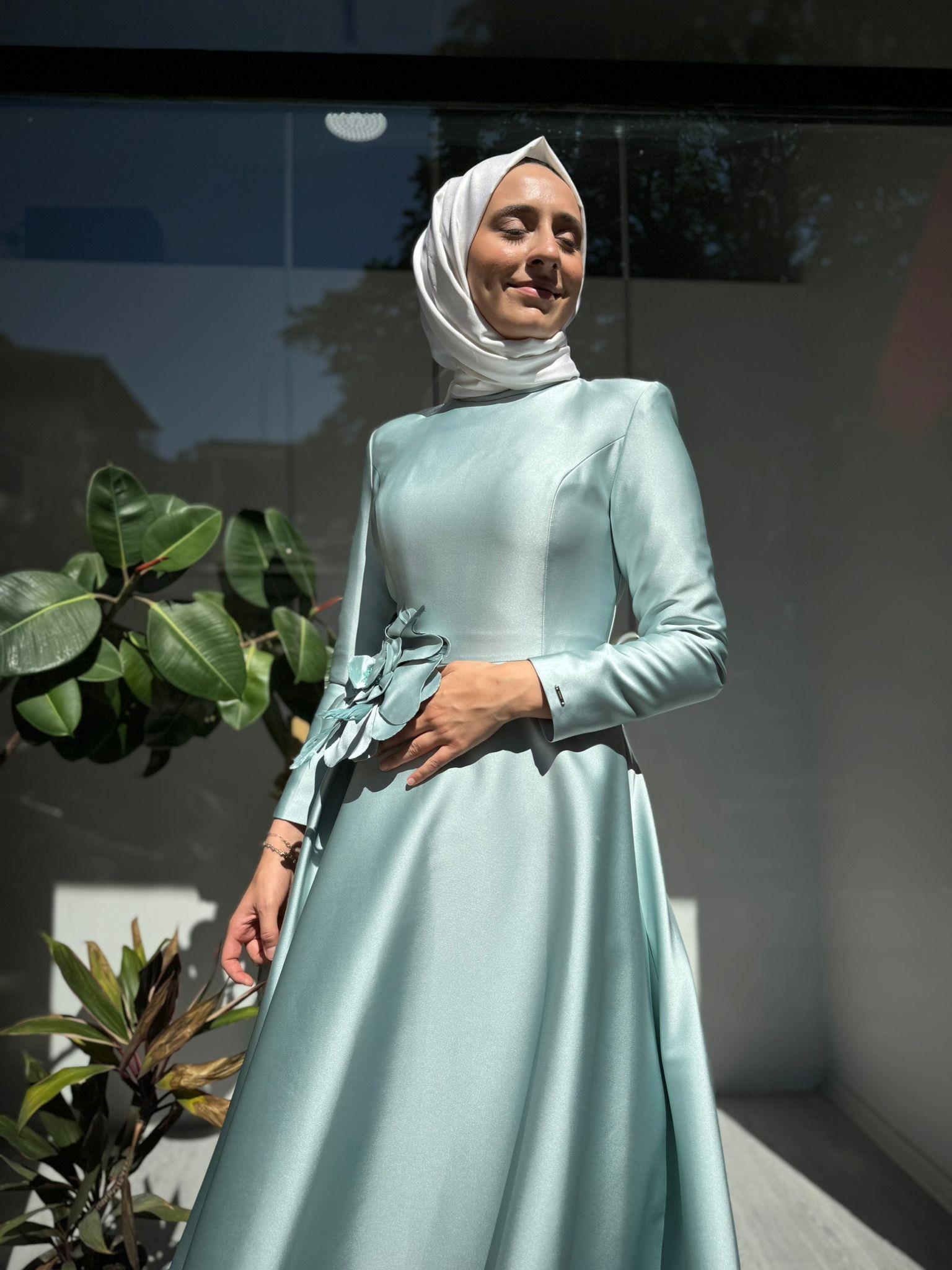 Senna Rosebud Dress Mint sd242042030001