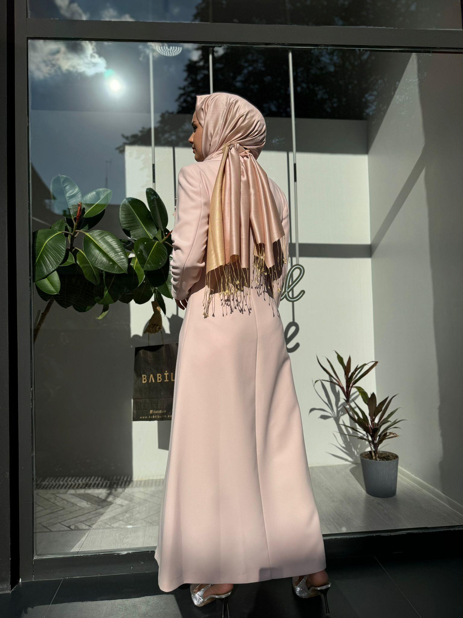 Senna Rosestone Dress Pudra SD241041030080
