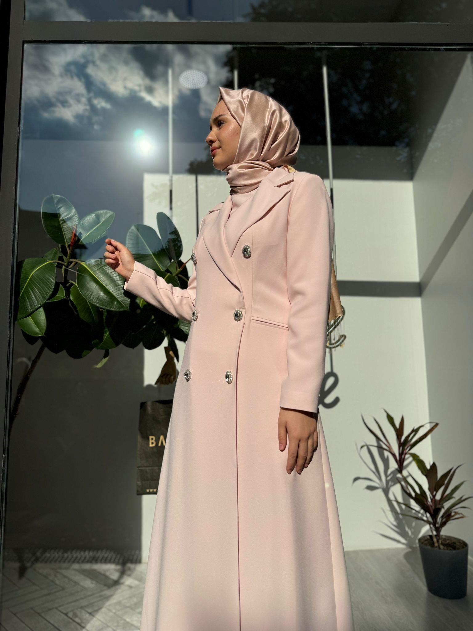 Senna Rosestone Dress Pudra SD241041030080