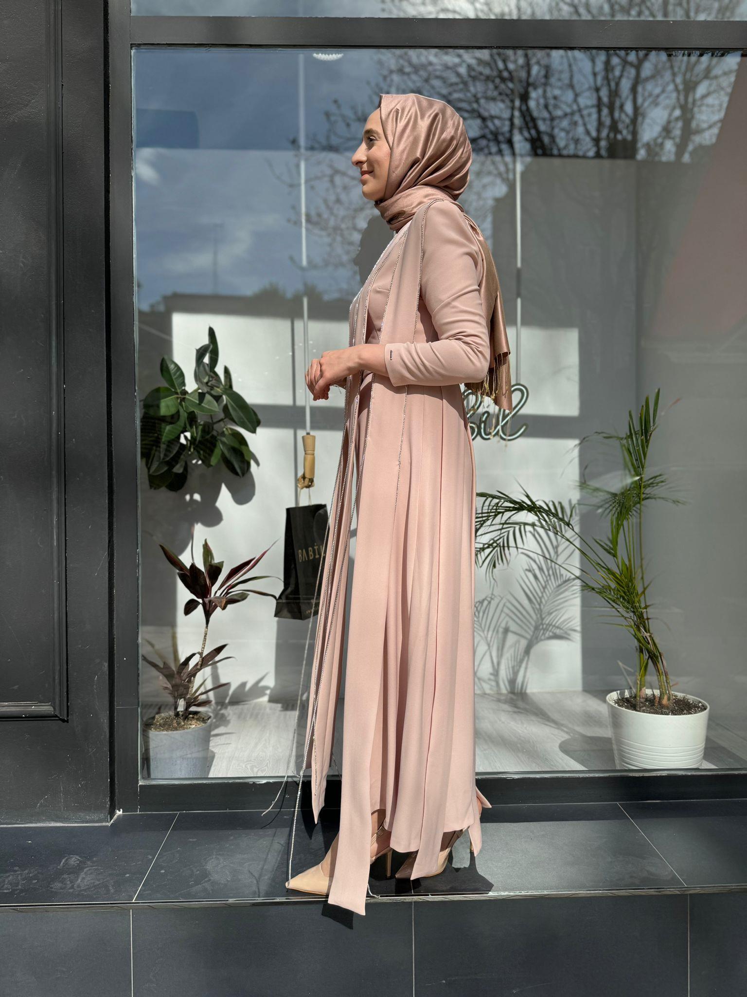 Senna Tease Dress Nude sd241041030100