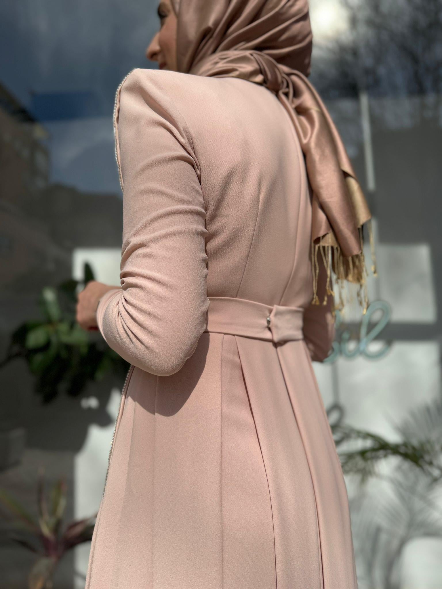 Senna Tease Dress Nude sd241041030100
