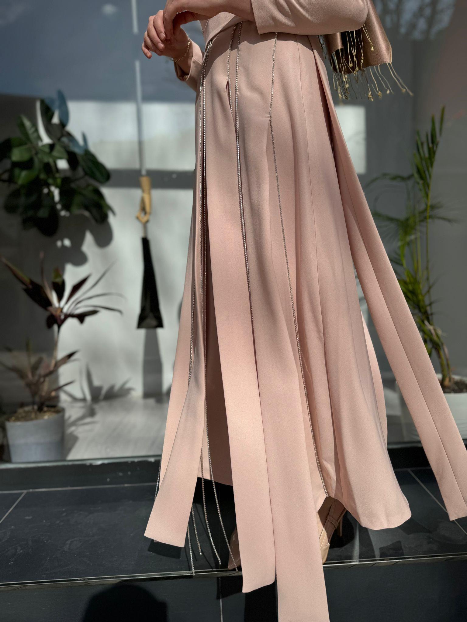 Senna Tease Dress Nude sd241041030100