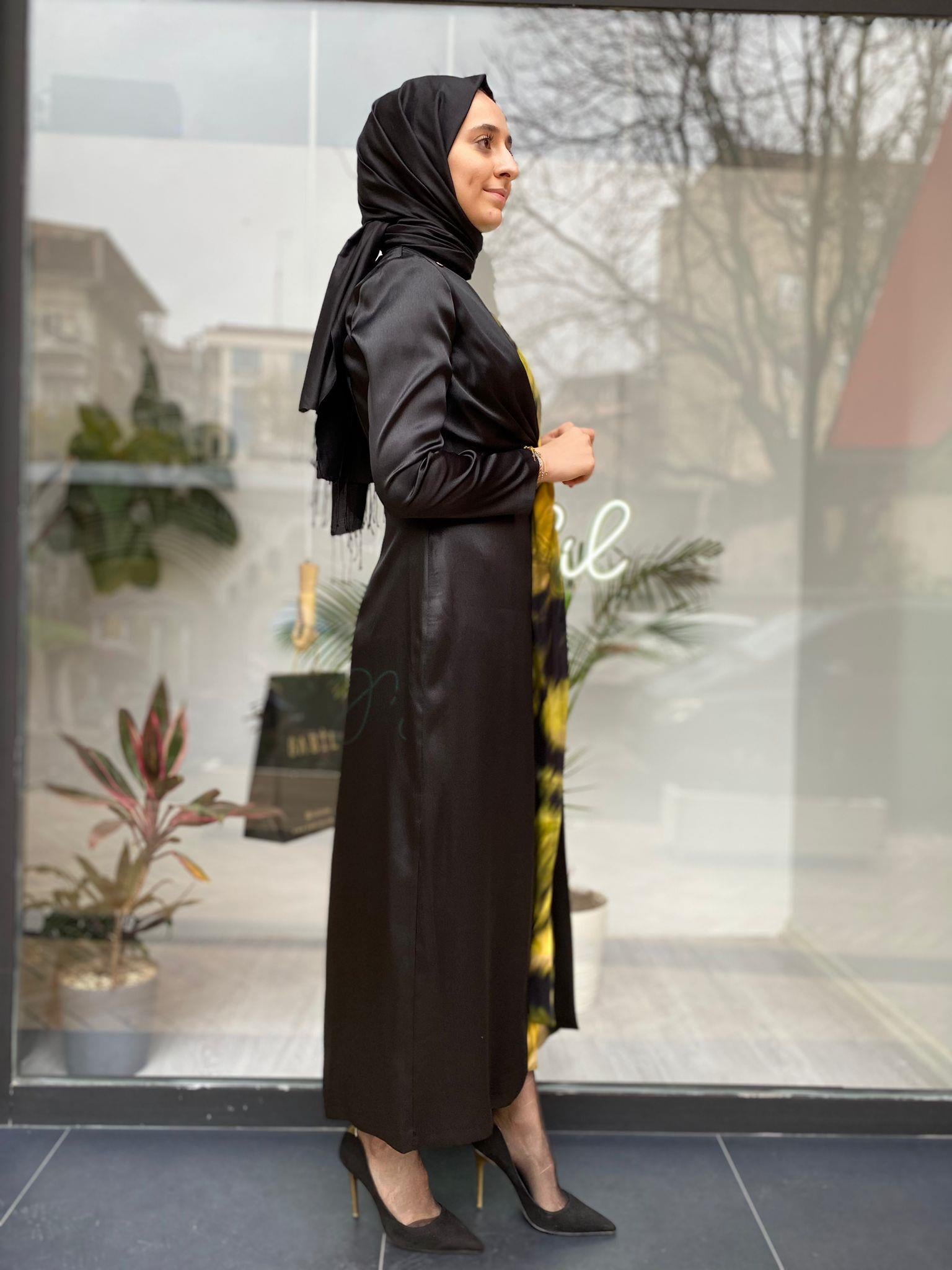 Senna Umberta Elbise Sarı sd241041030075