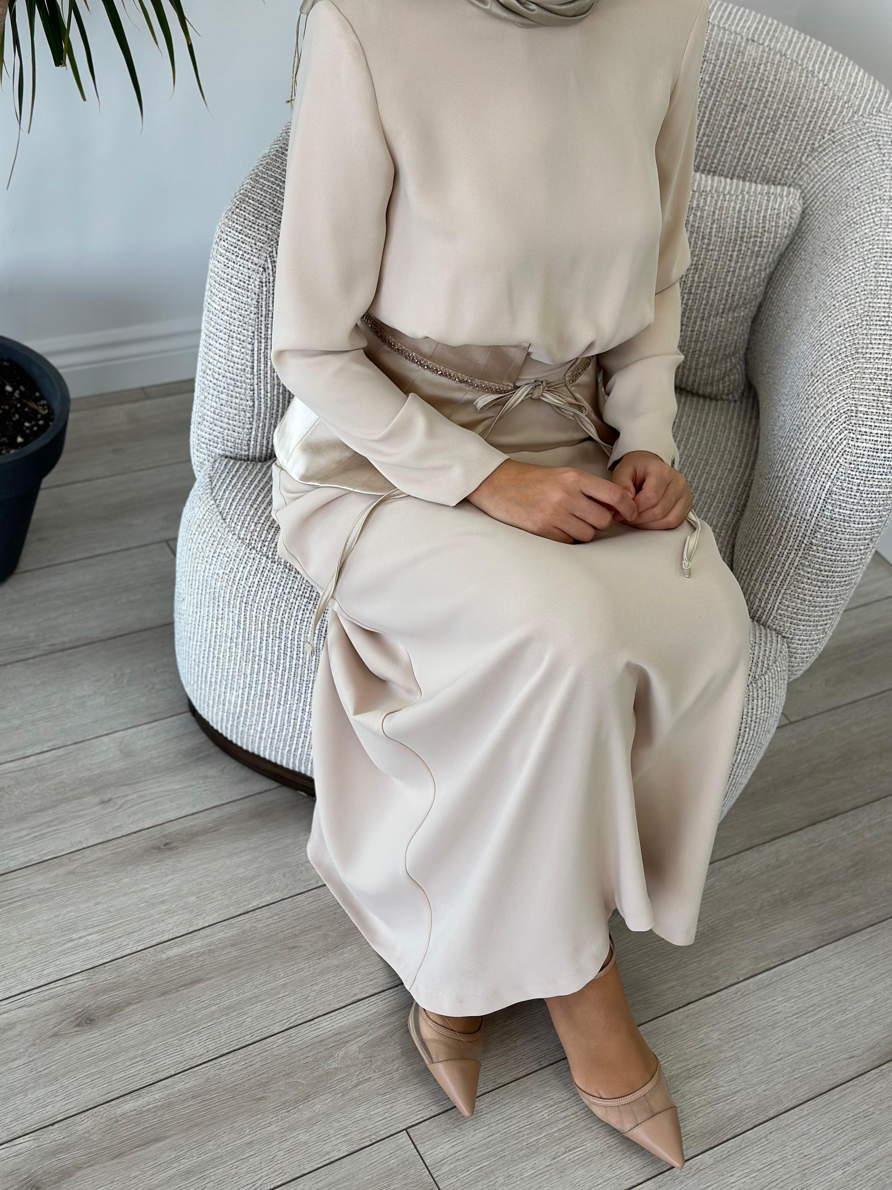 Senna Zena Dress Bej sd242042030033