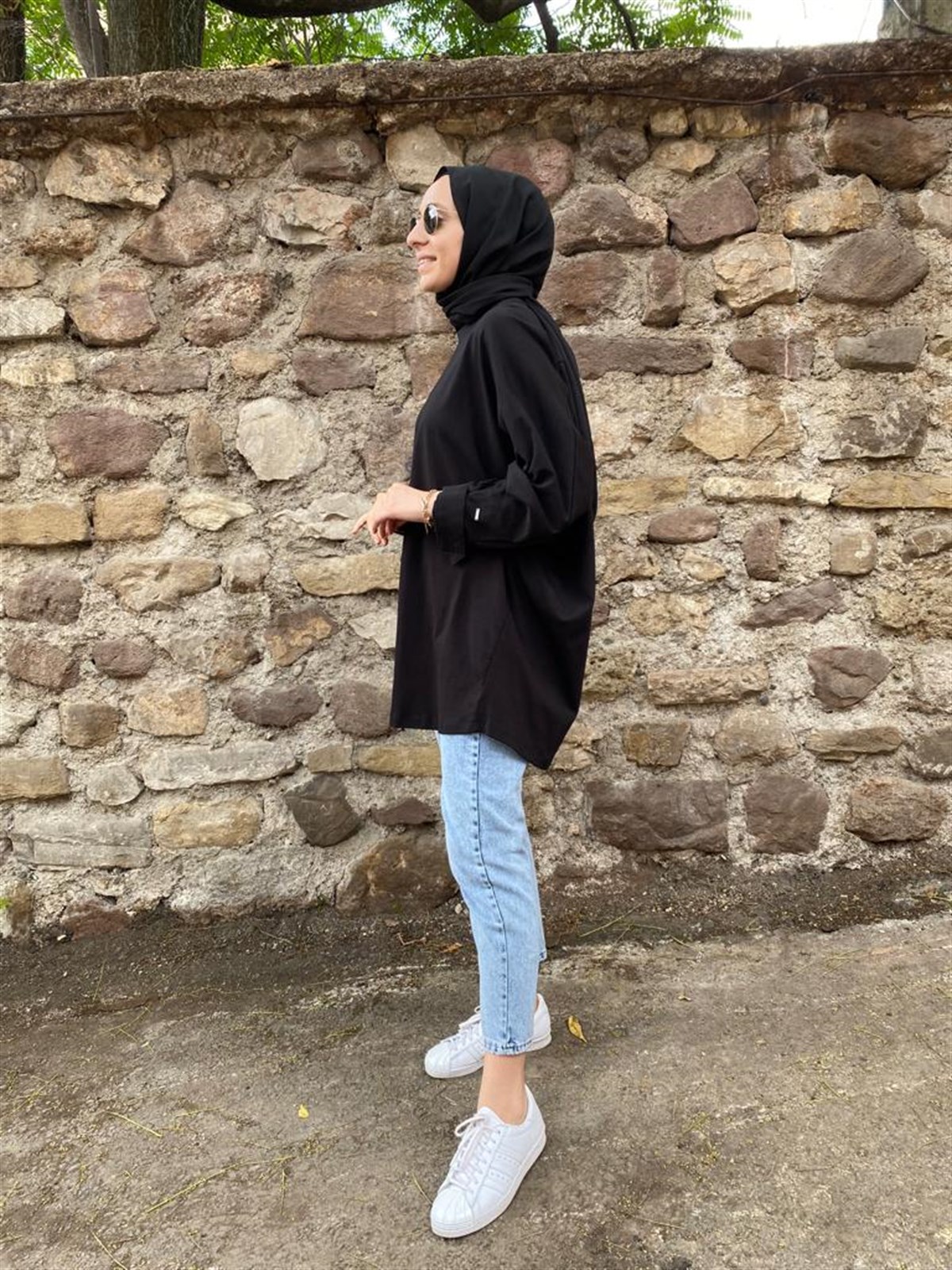 Touché Oversize Tunik Siyah 22Y1X009