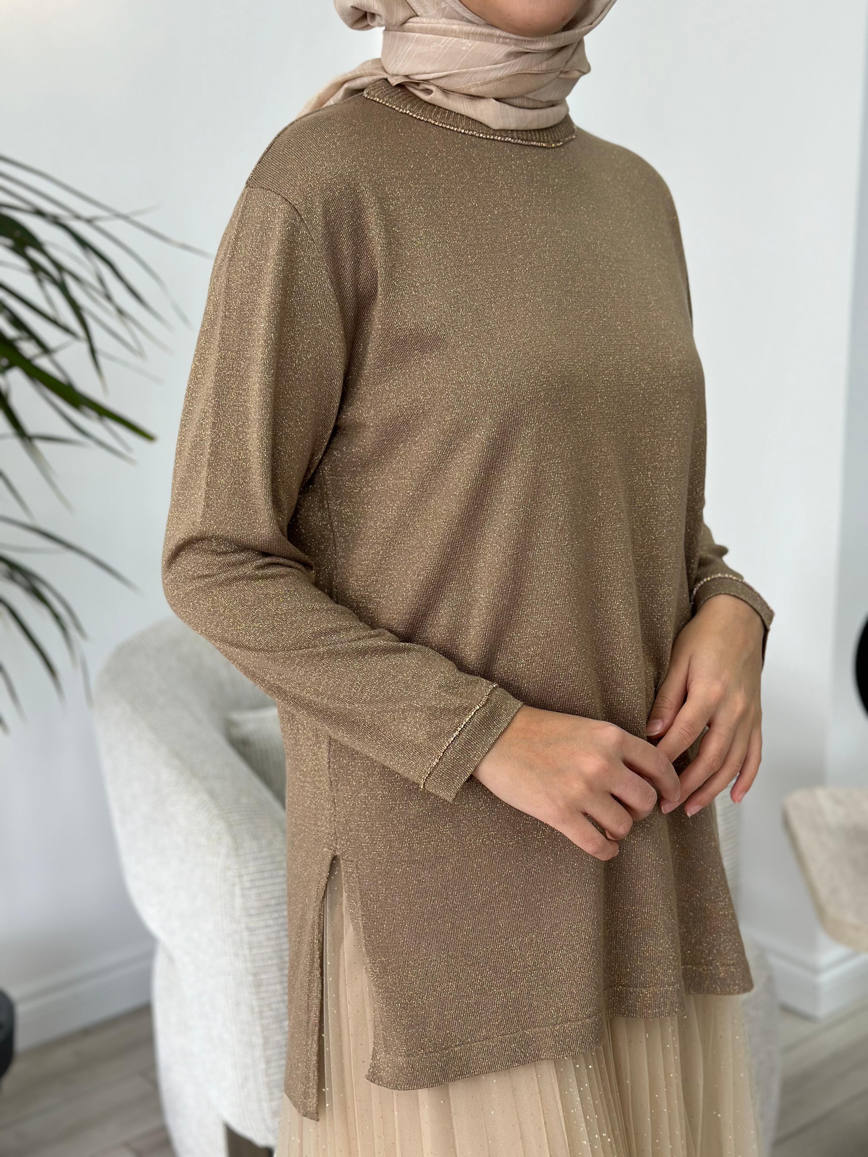 Venöve Alava Triko Camel 25fwtri0001