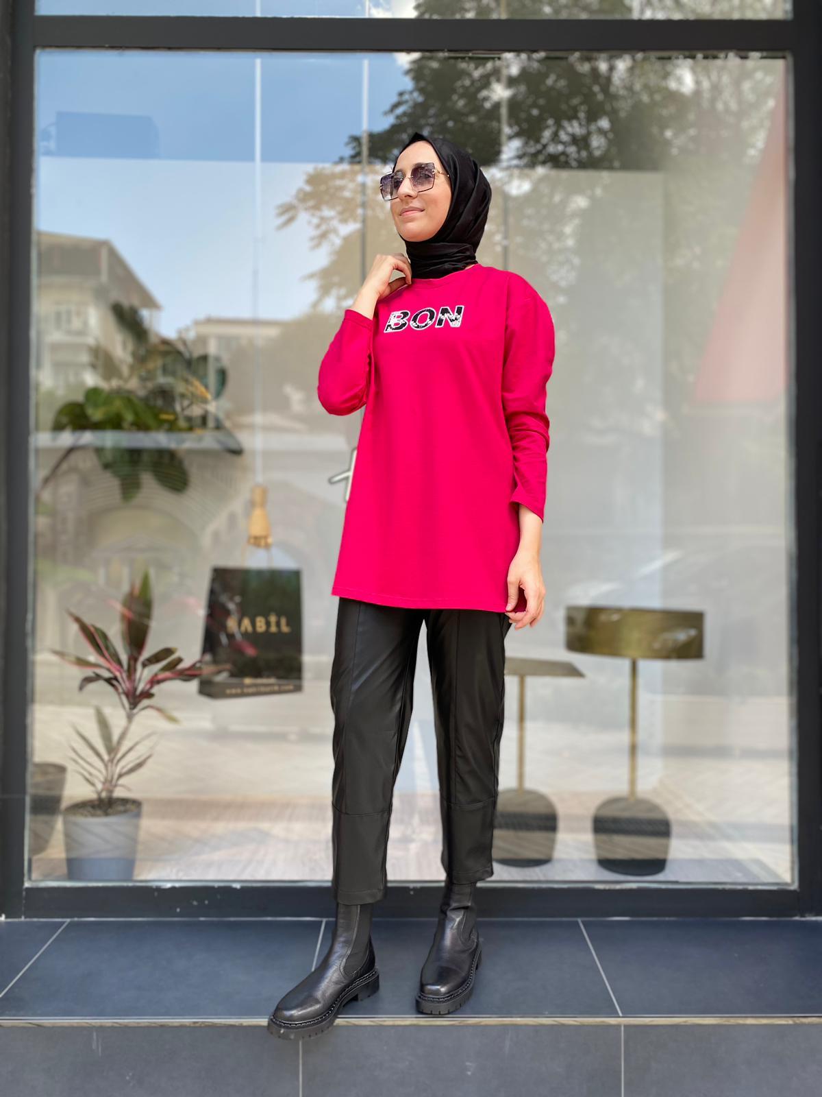 Venöve Bon Sweat Fuşya 24fwswe0004