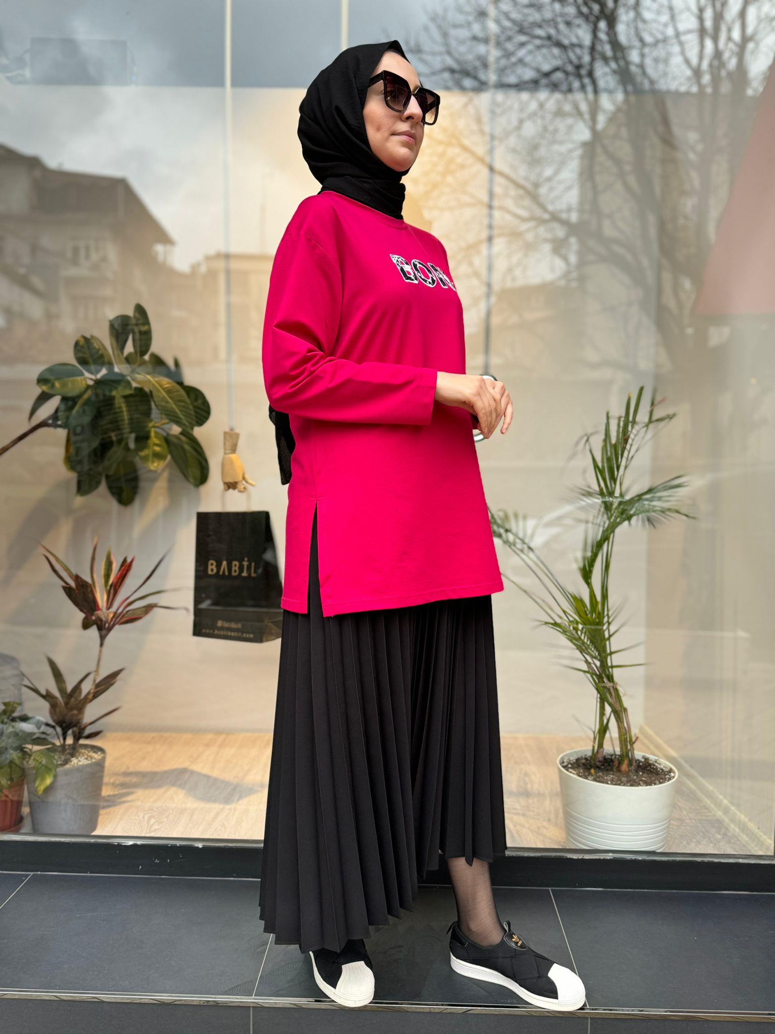 Venöve Bon Sweat Fuşya 24fwswe0004