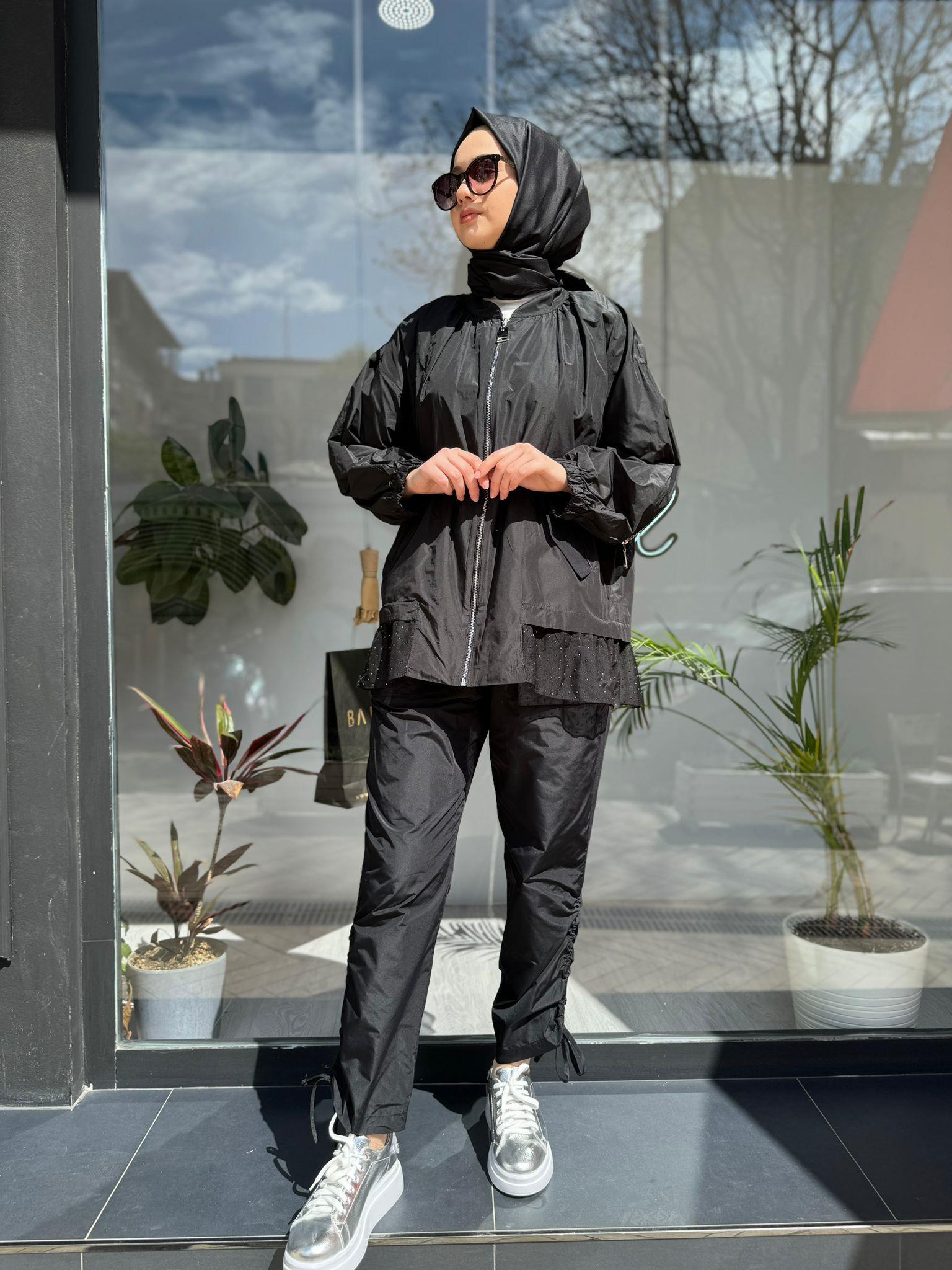 Venöve Dore Takım Siyah 24sscek0034