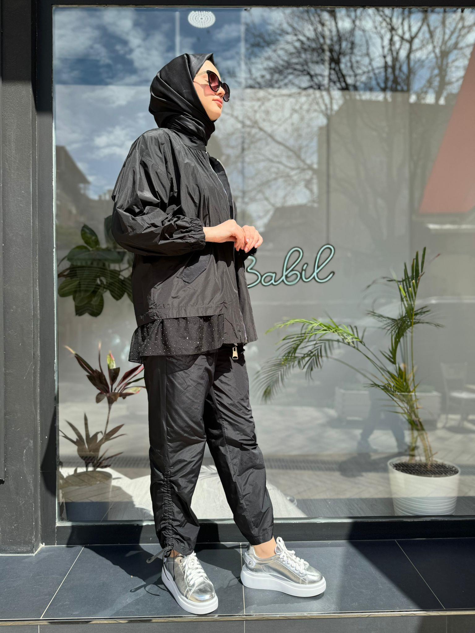 Venöve Dore Takım Siyah 24sscek0034