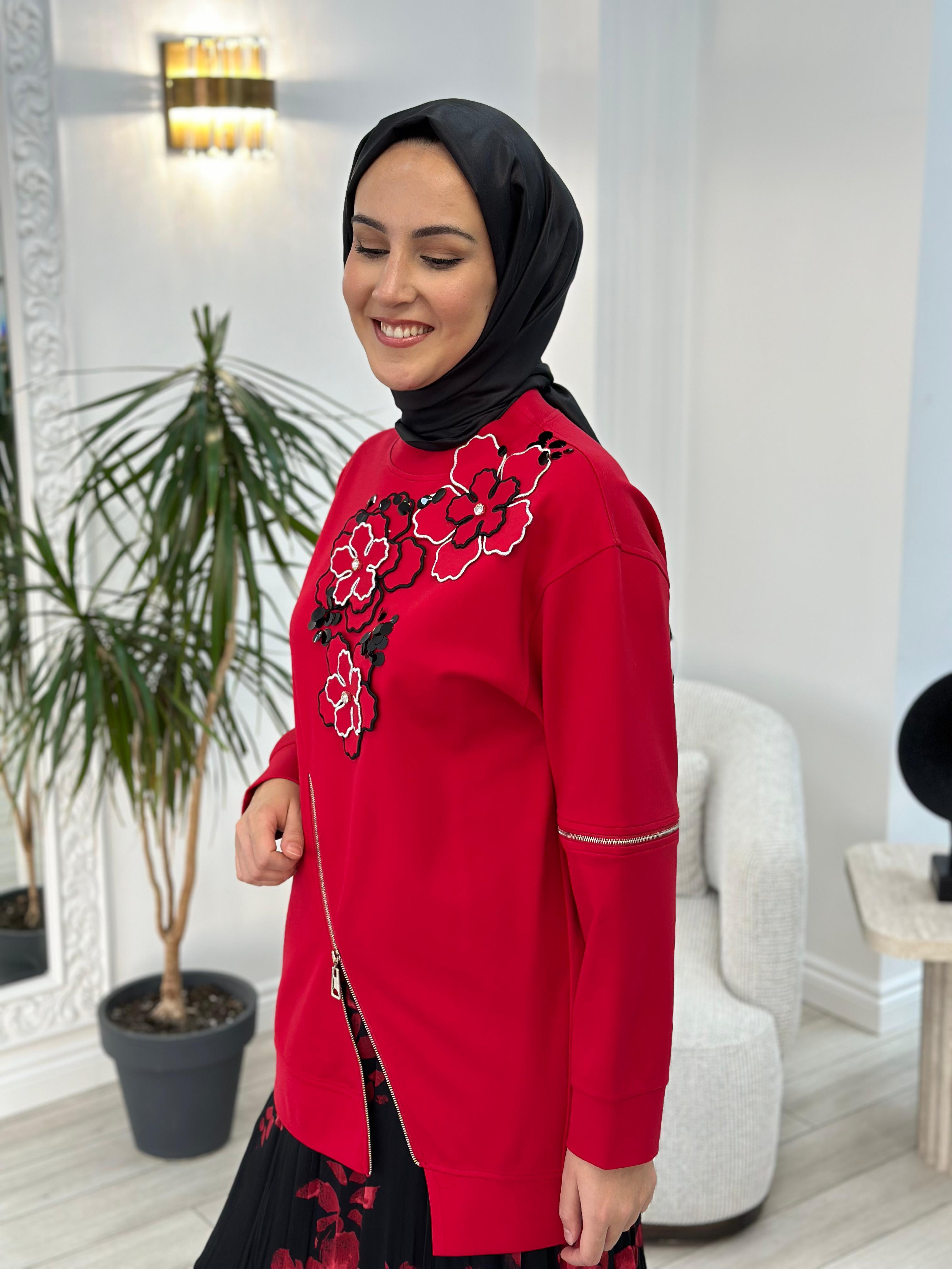 Venöve Garde Sweat Bordo 25fwswe0012