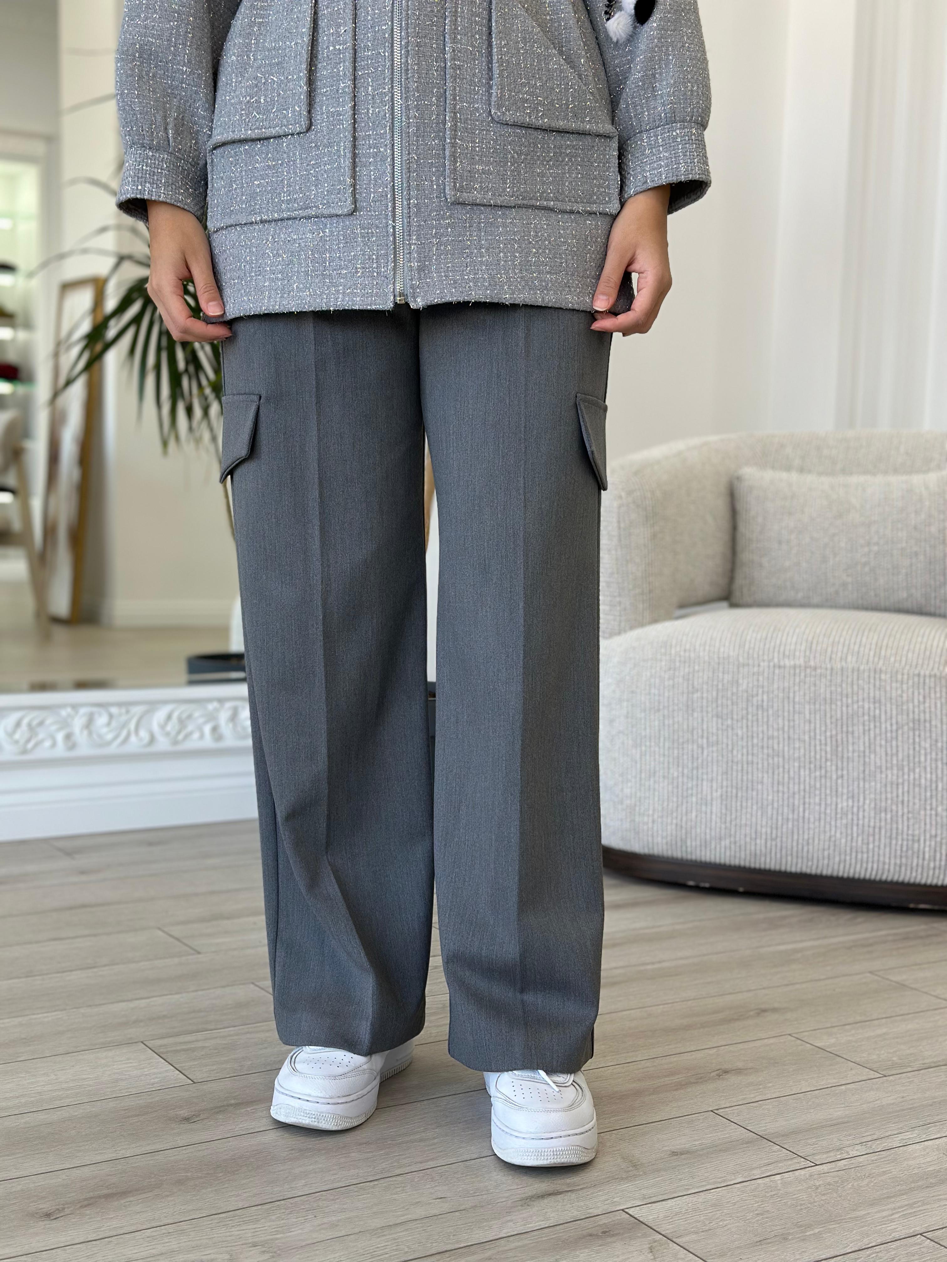 Venöve Jane Pantolon Gri 25fwpnt0027