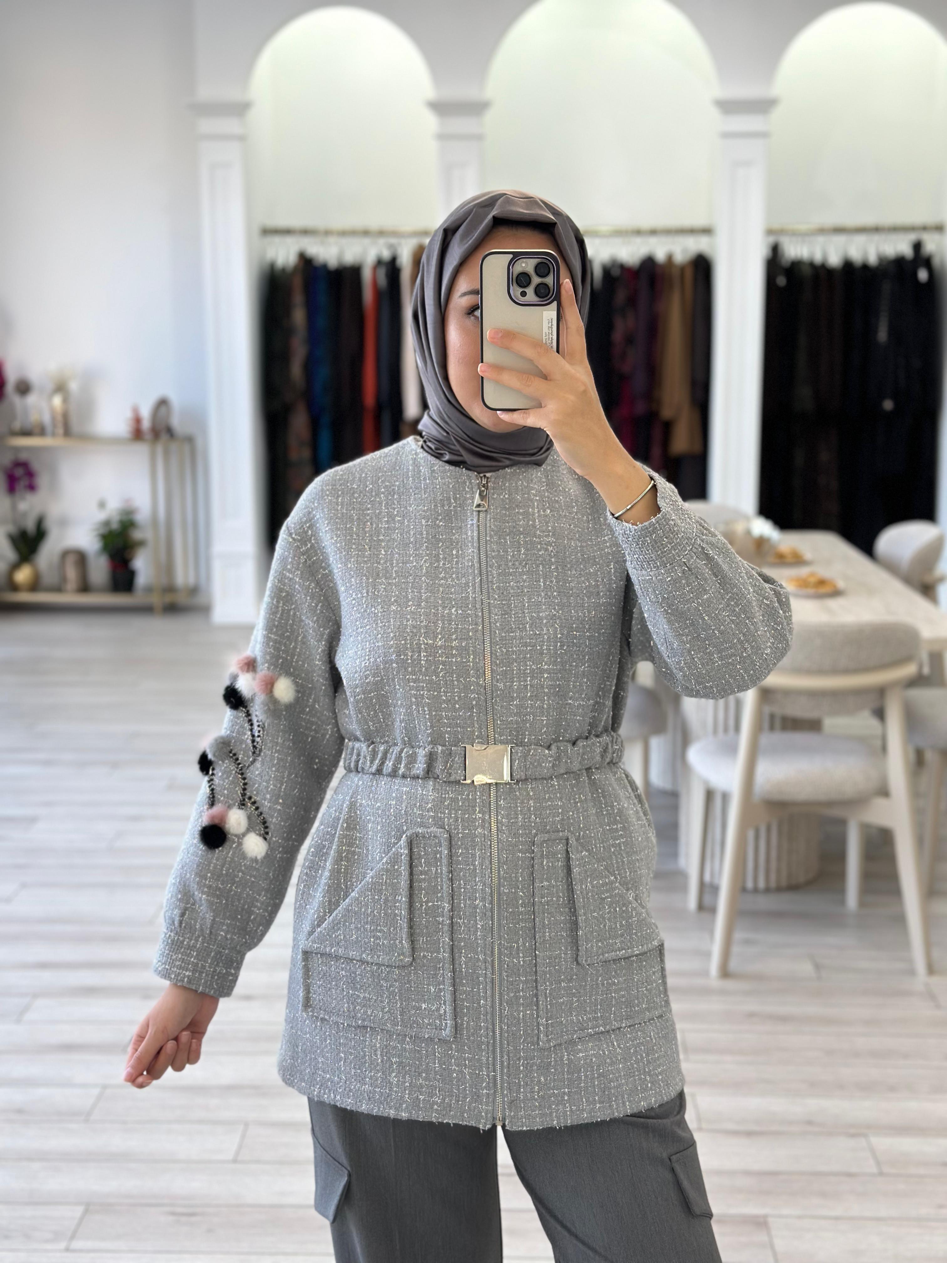 Venöve Modica Ceket Gümüş 25fwcek0039