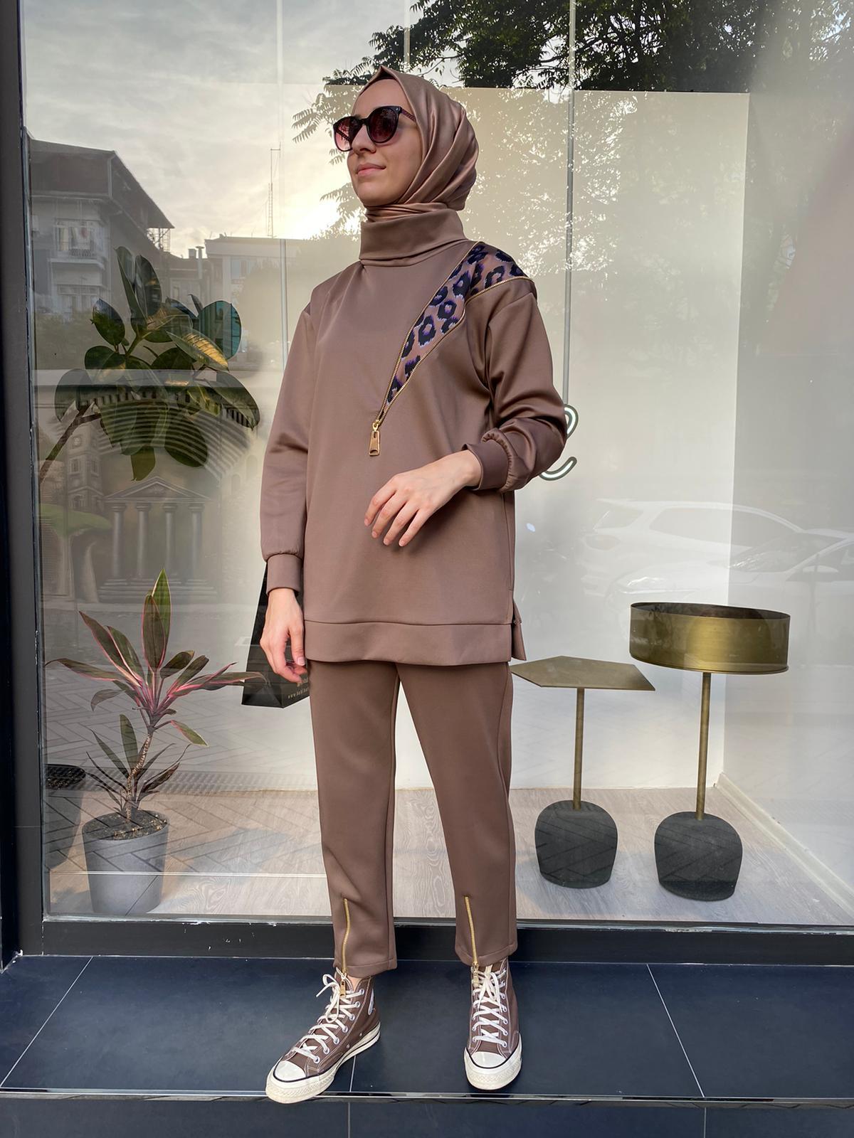 Venöve Nest Sweat Vizon Takım 24FWSWE0001