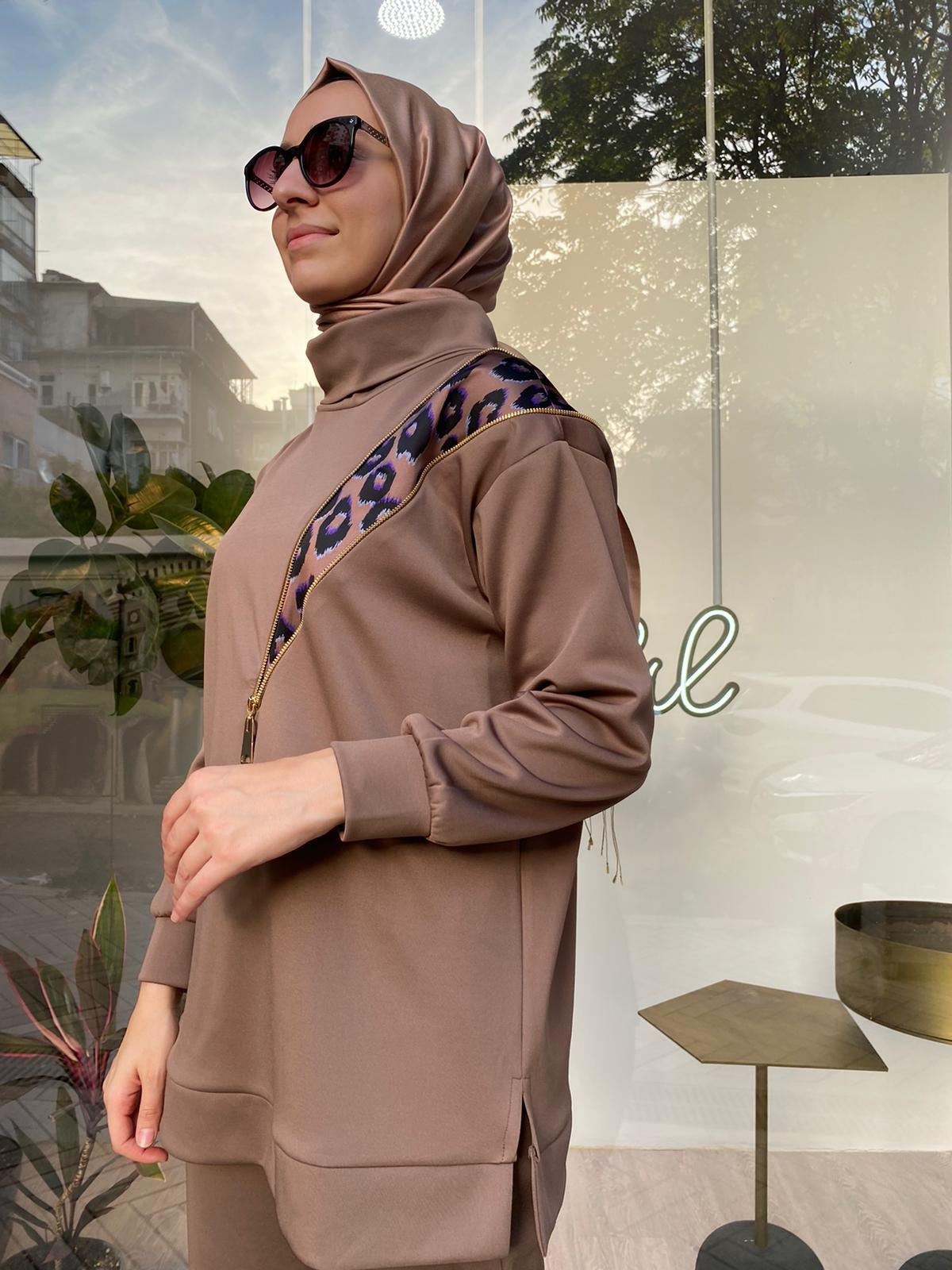 Venöve Nest Sweat Vizon Takım 24FWSWE0001