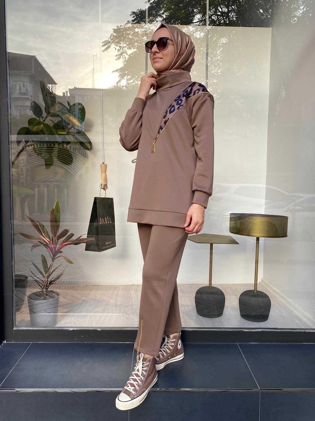Venöve Nest Sweat Vizon Takım 24FWSWE0001