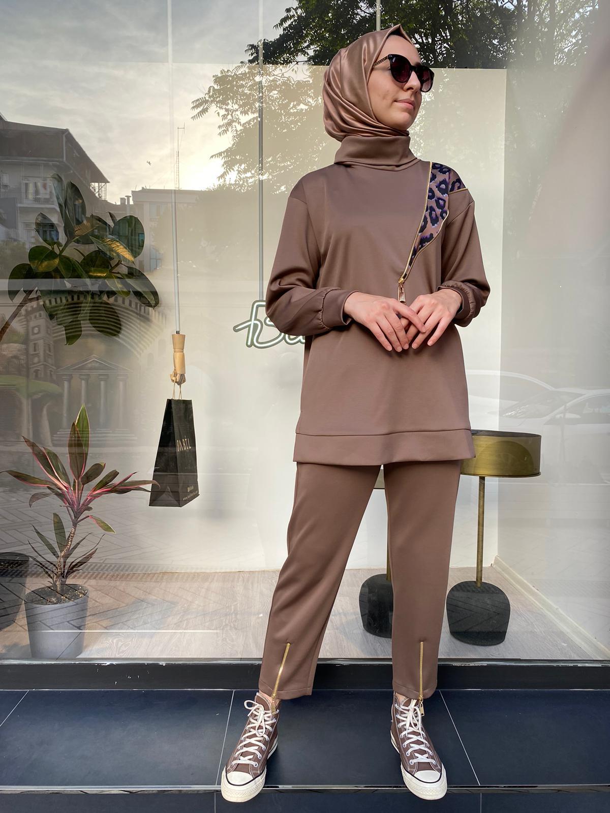 Venöve Nest Sweat Vizon Takım 24FWSWE0001